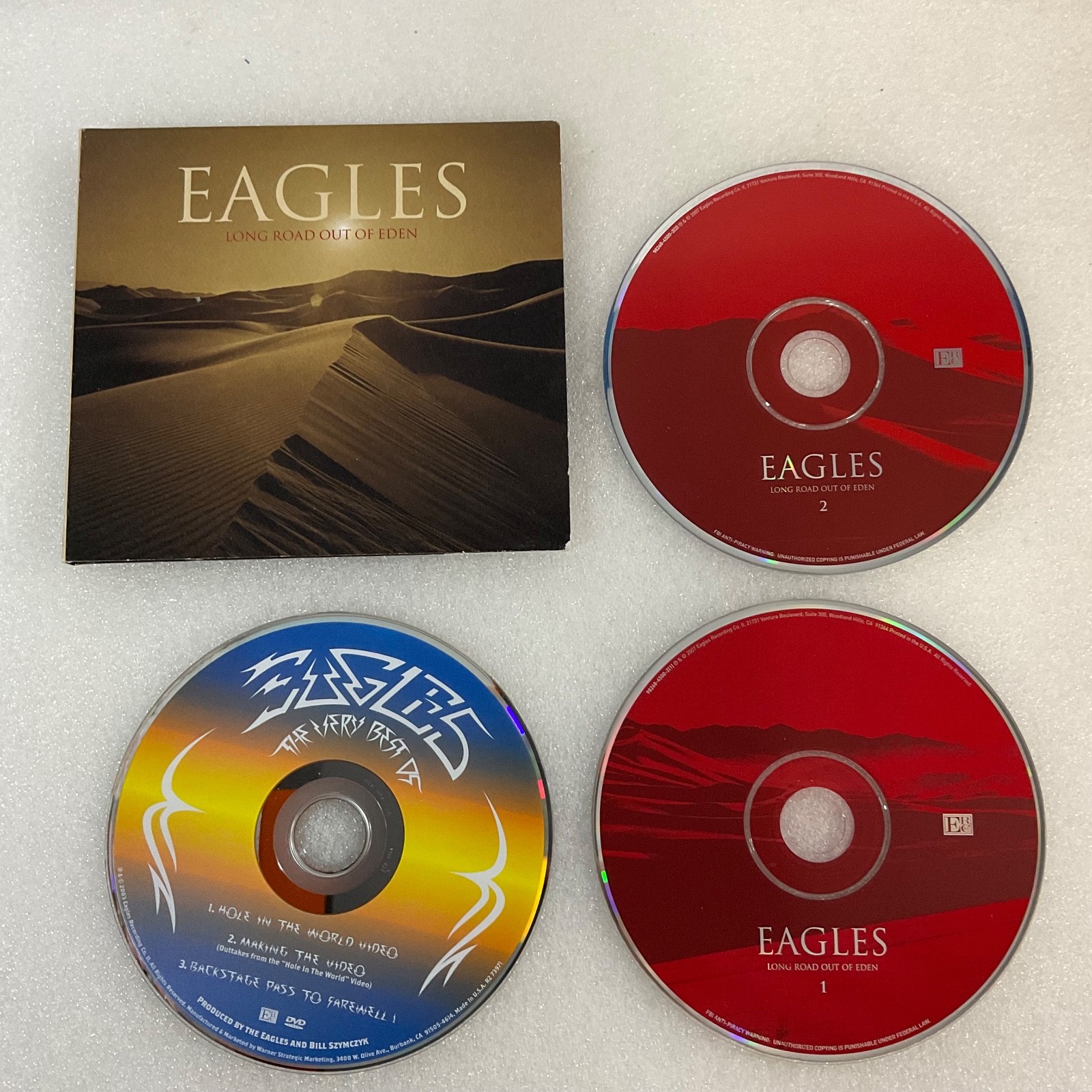 Eagles Long Road Out of Eden 2 CD + Bonus DVD Set Digipak 2007 - Image 14