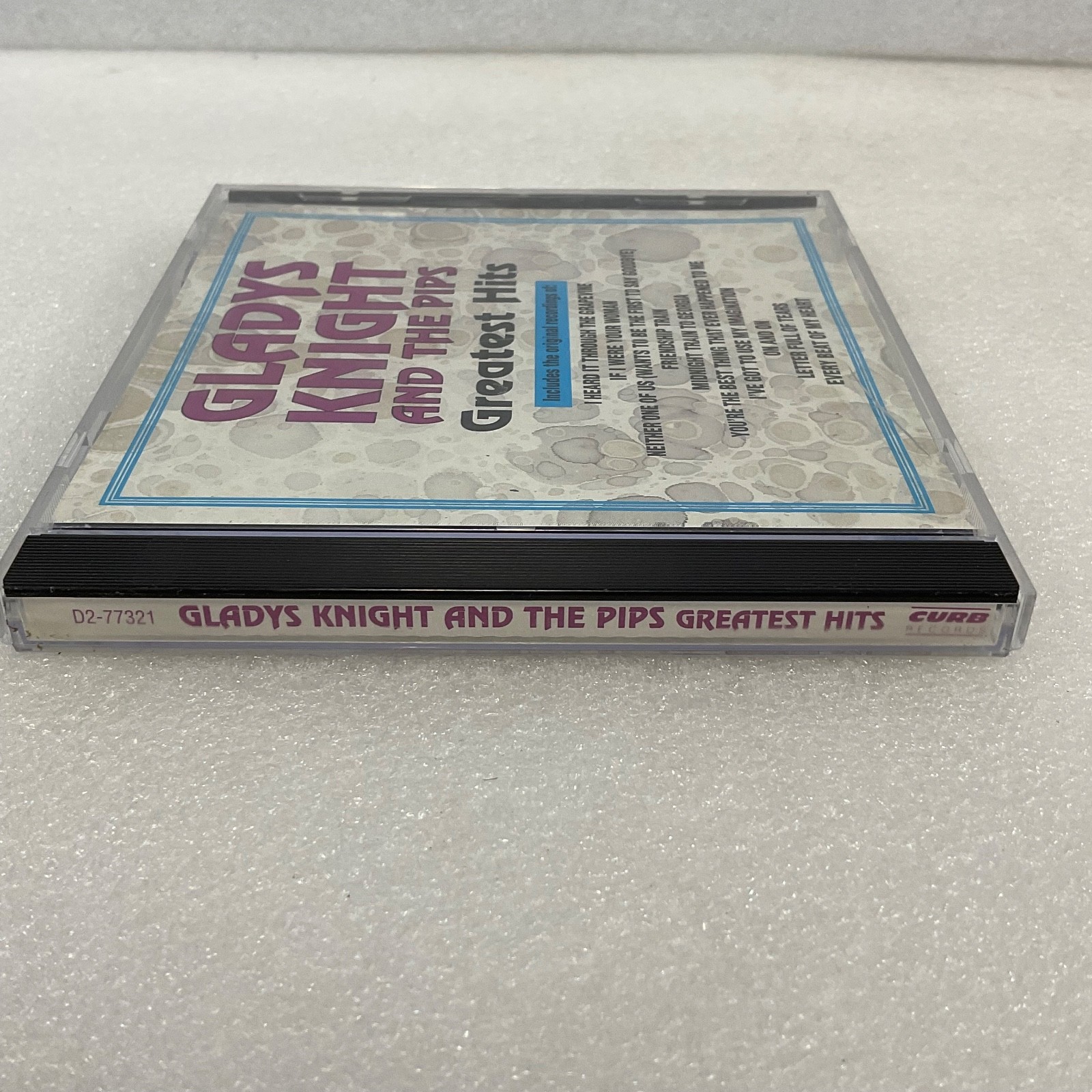 Gladys Knight & The Pips Greatest Hits CD Curb Records 1990 - Image 3