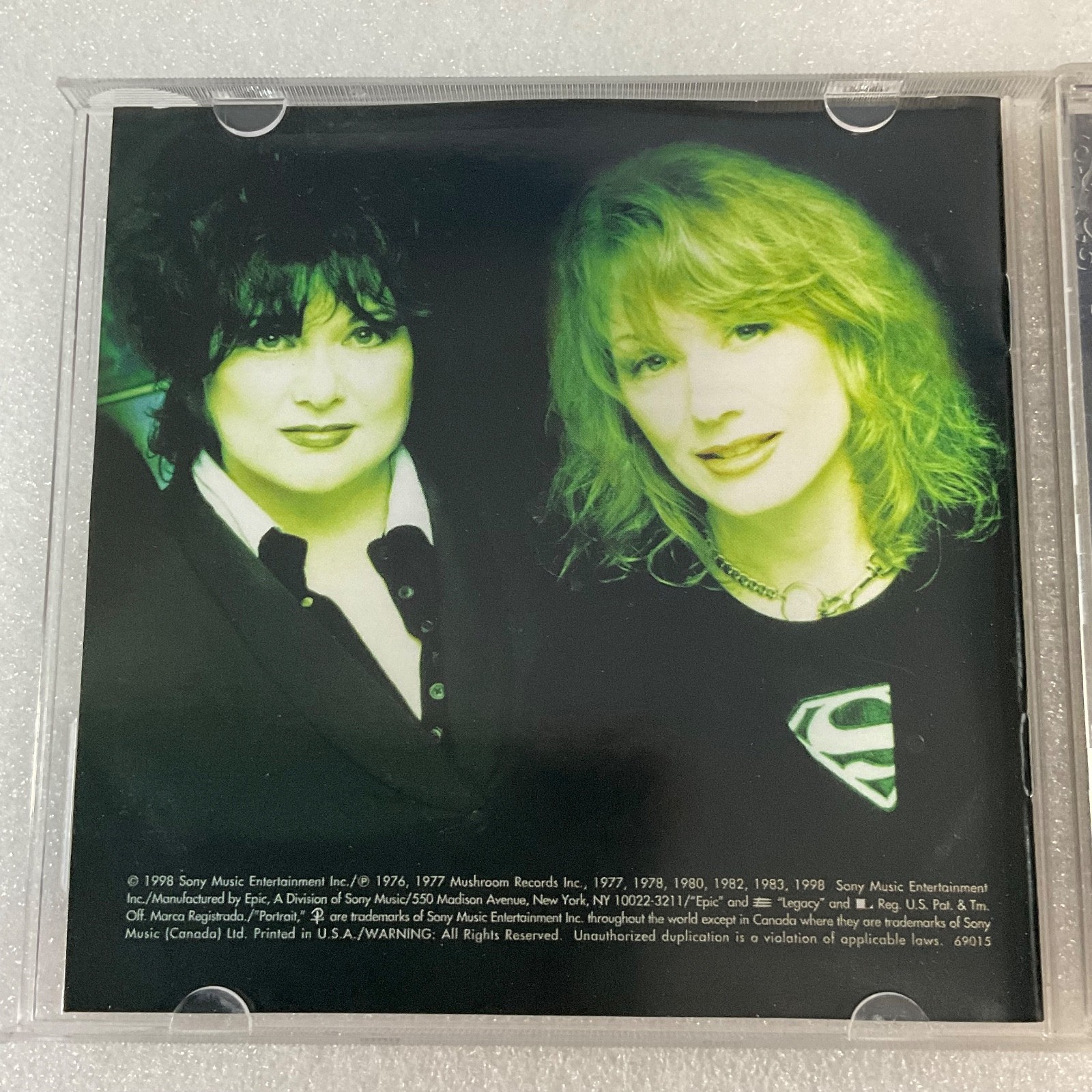 Heart Greatest Hits CD 1998 Epic/Legacy EK 69015 Rock Compilation - Image 7