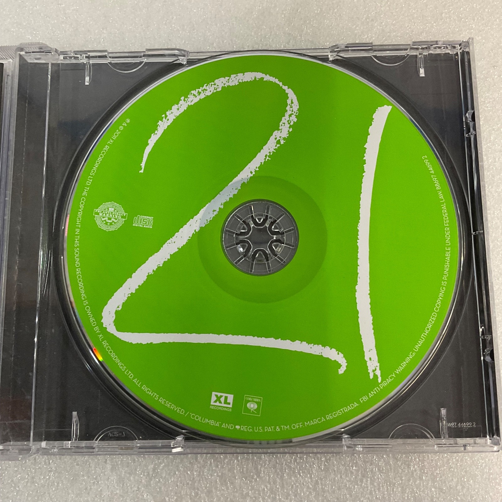 Adele 21 CD Album XL Recordings Columbia 2011 - Image 9