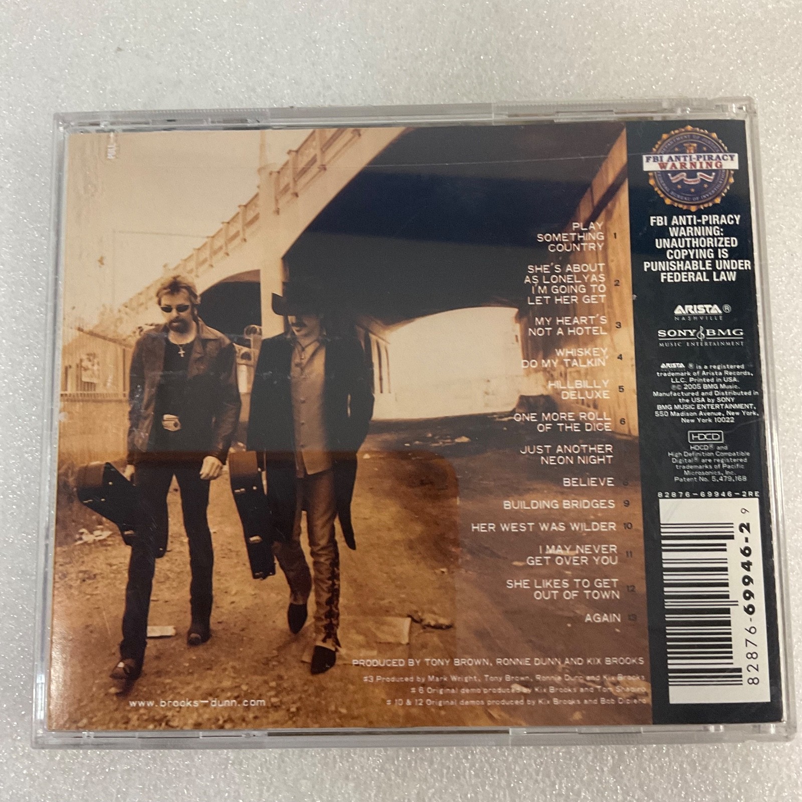 Brooks & Dunn Hillbilly Deluxe CD Album Country 2005 Arista Records - Image 2
