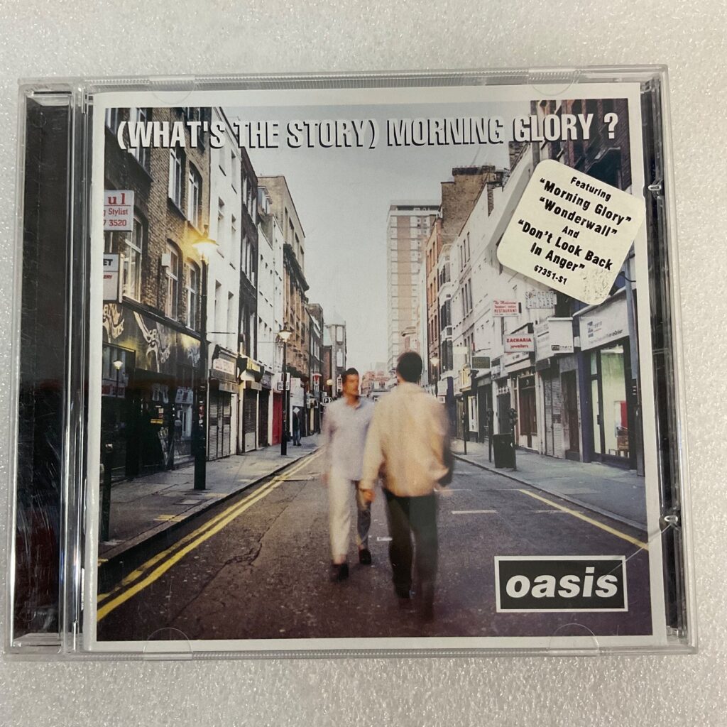 Oasis (What’s the Story) Morning Glory? CD Epic Records 1995 Rock Album - Image 1