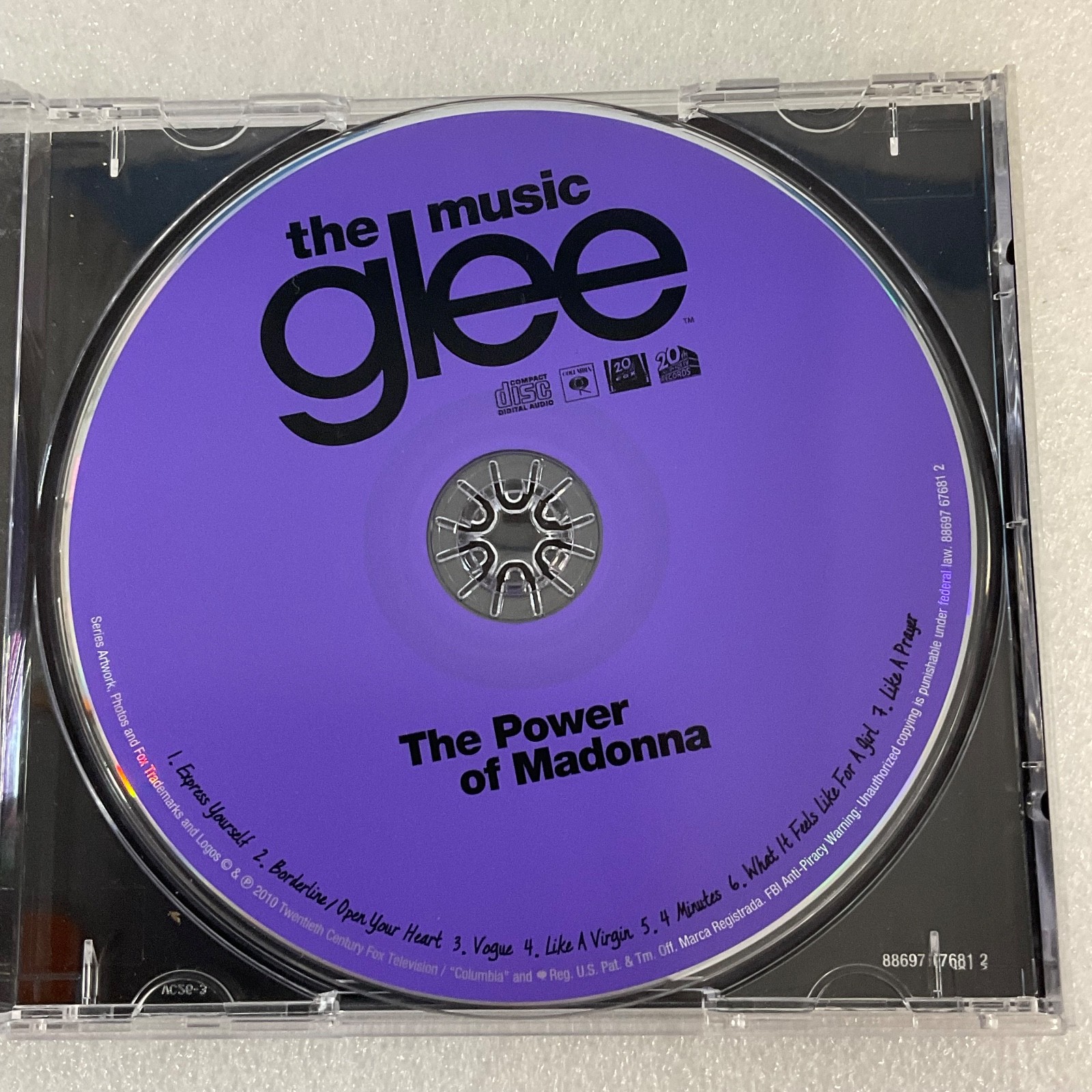 Glee The Music The Power of Madonna CD Album 2010 Columbia Records - Image 8