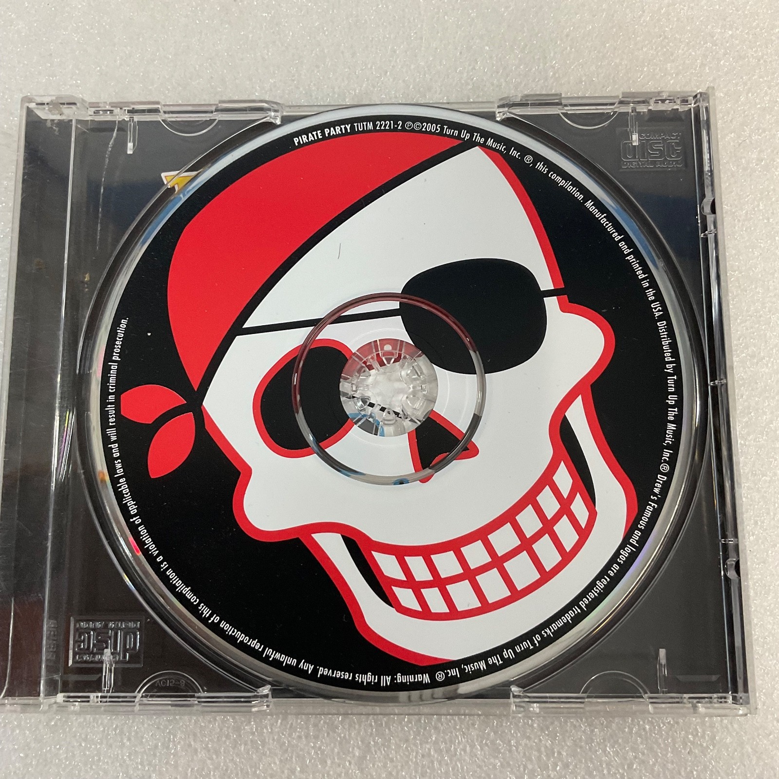 Drew’s Famous Pirate Party CD 2005 Kids Songs Compilation - Image 8