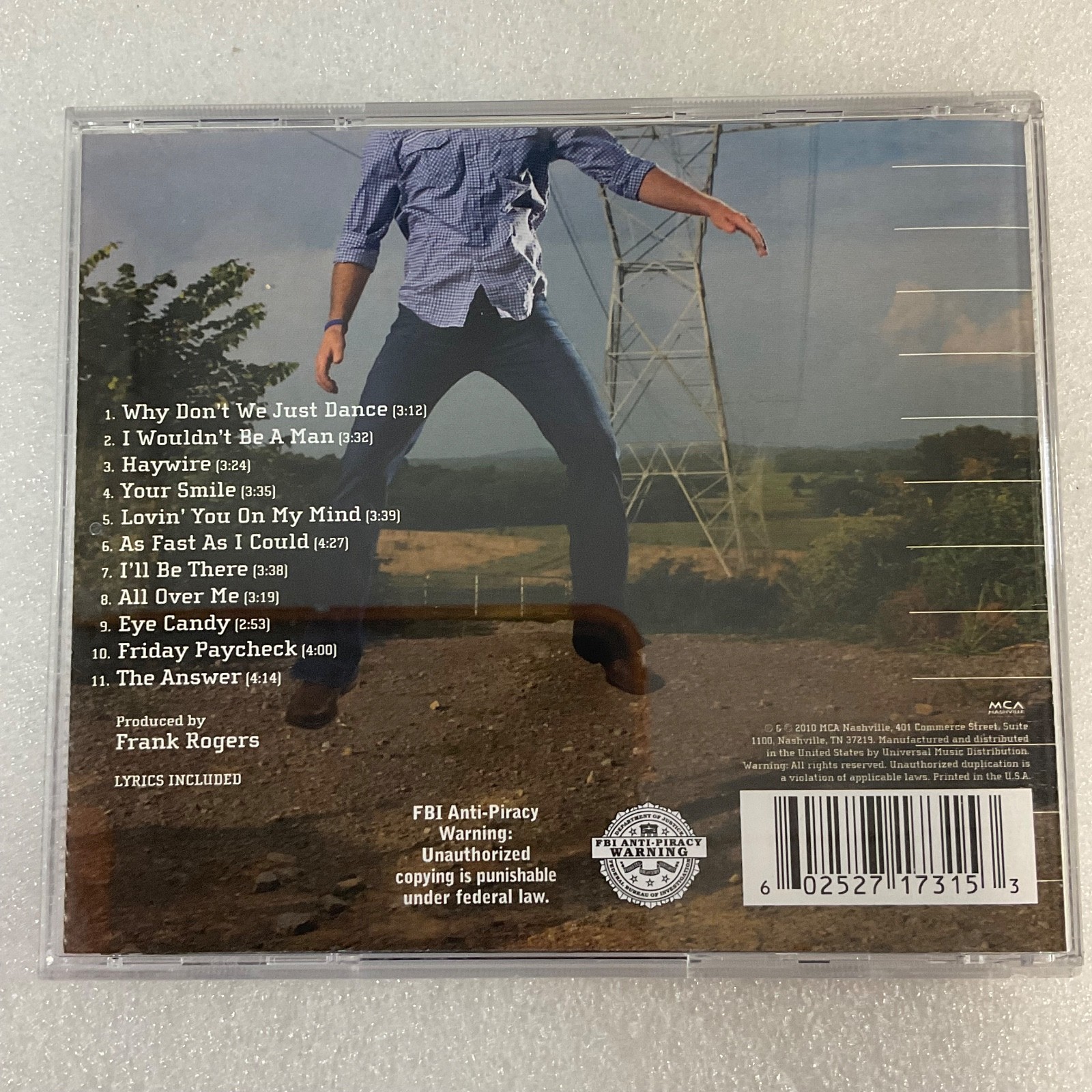 Josh Turner Haywire CD Album MCA Nashville 2010 Country Music - Image 2
