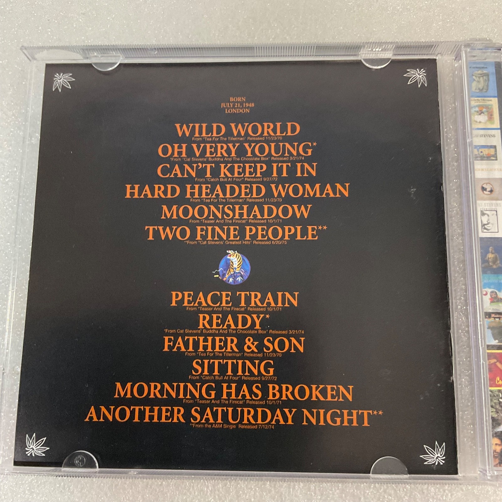 Cat Stevens Greatest Hits CD Remastered A&M Records Compilation - Image 7