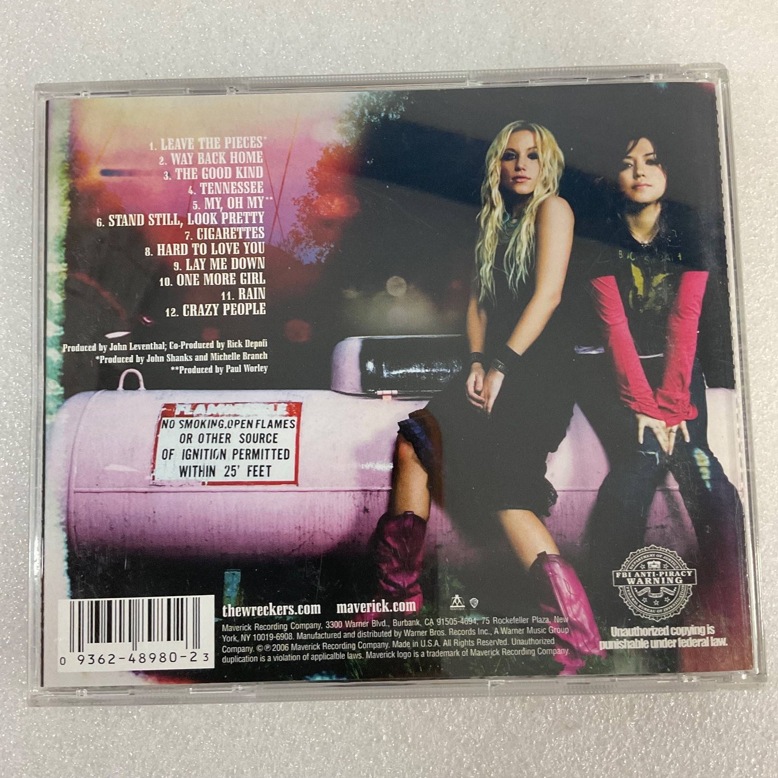 The Wreckers Stand Still Look Pretty CD Album 2006 Maverick Country Pop - Image 2