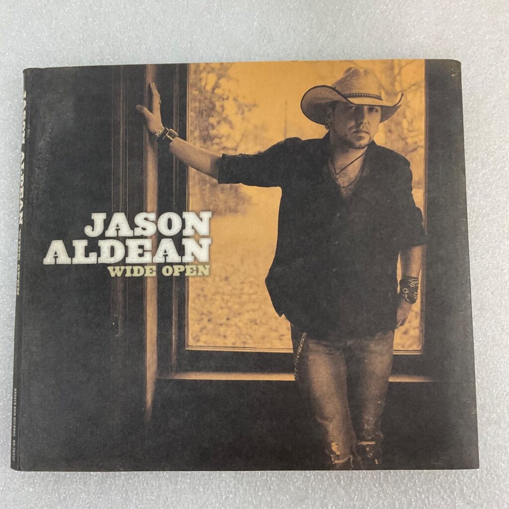 Jason Aldean Wide Open CD 2009 Broken Bow Records Album - Image 1