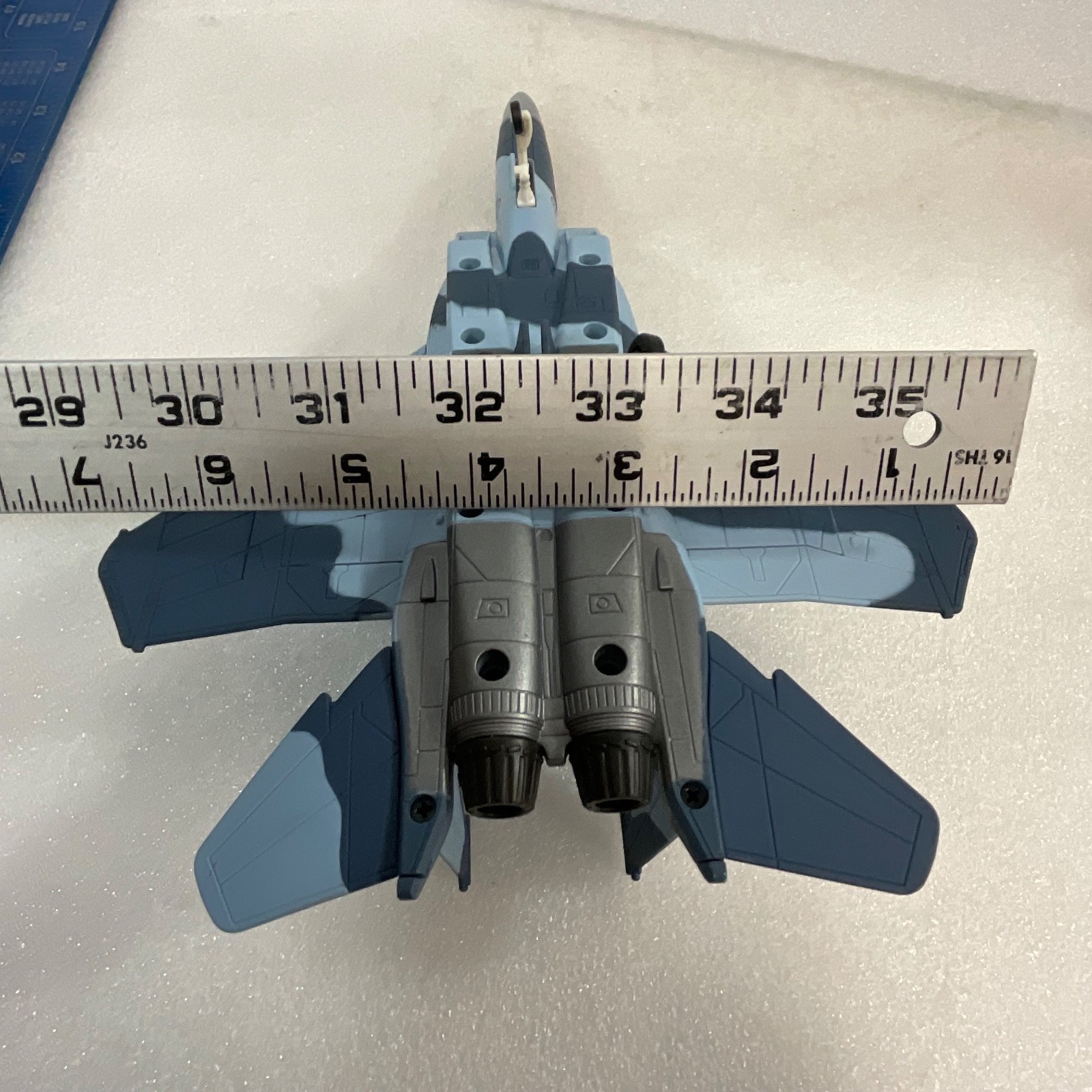 2009 Unimax F-15 Model Jet 7in Wing Span Diecast-Style Plastic Toy Aircraft - Image 3