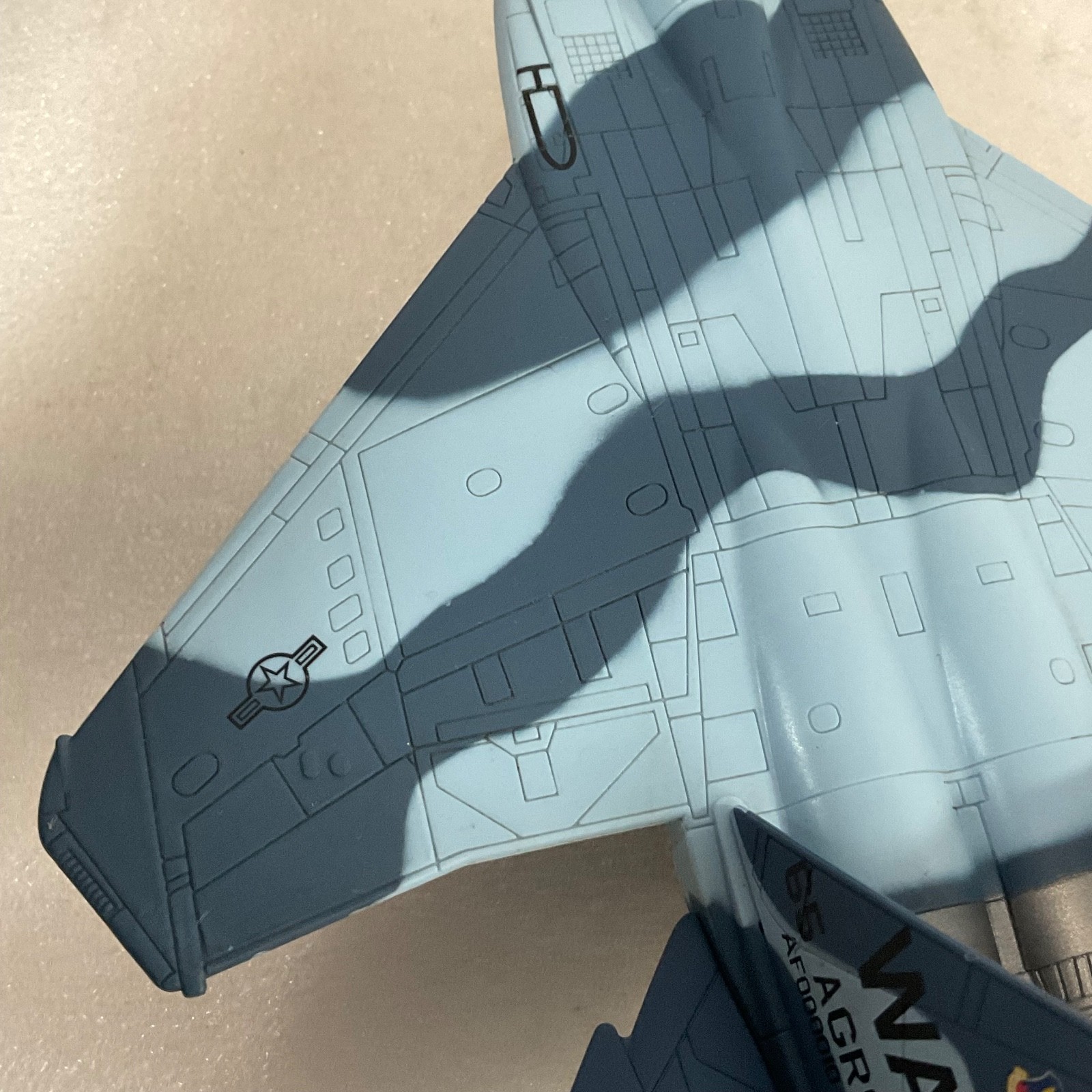 2009 Unimax F-15 Model Jet 7in Wing Span Diecast-Style Plastic Toy Aircraft - Image 7
