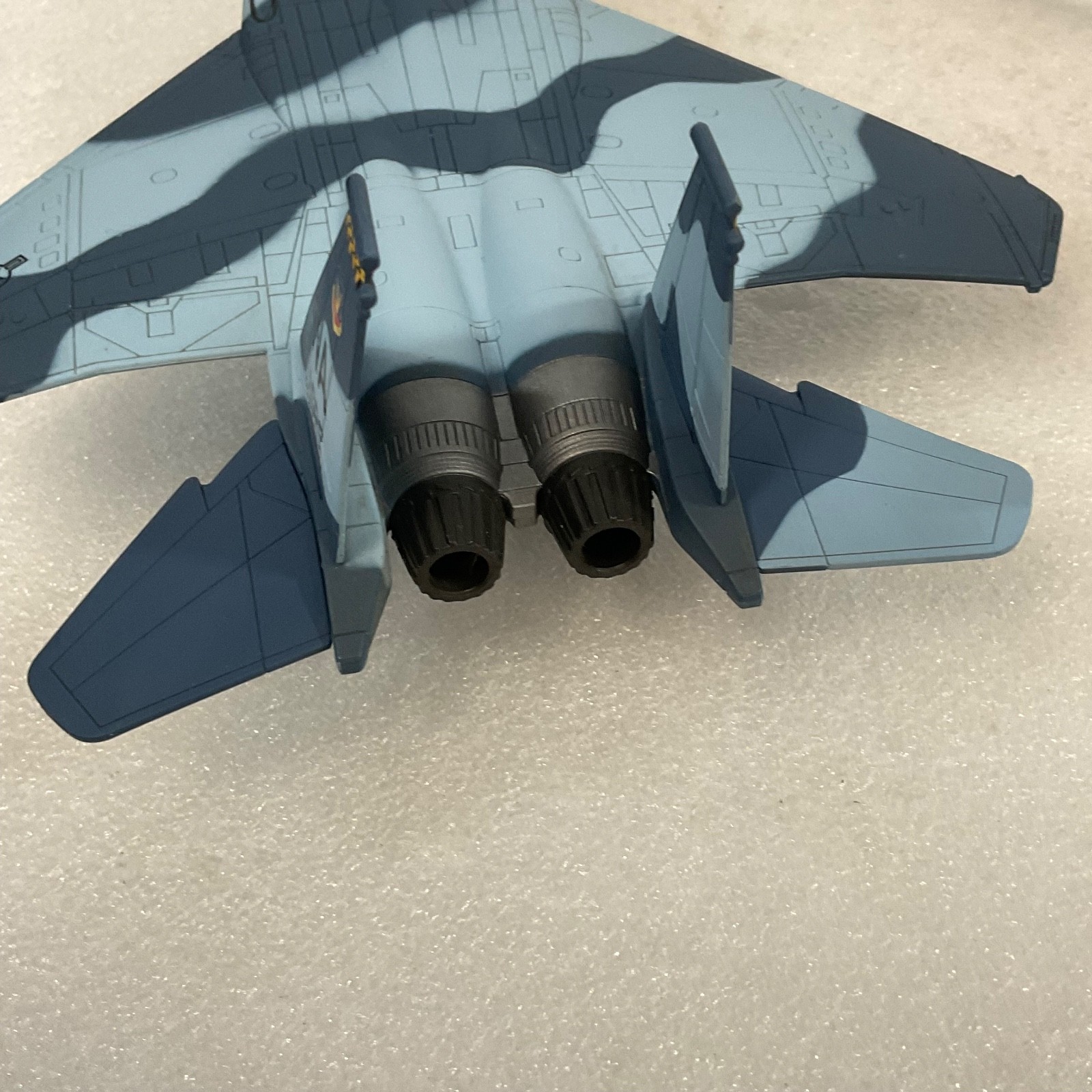 2009 Unimax F-15 Model Jet 7in Wing Span Diecast-Style Plastic Toy Aircraft - Image 9