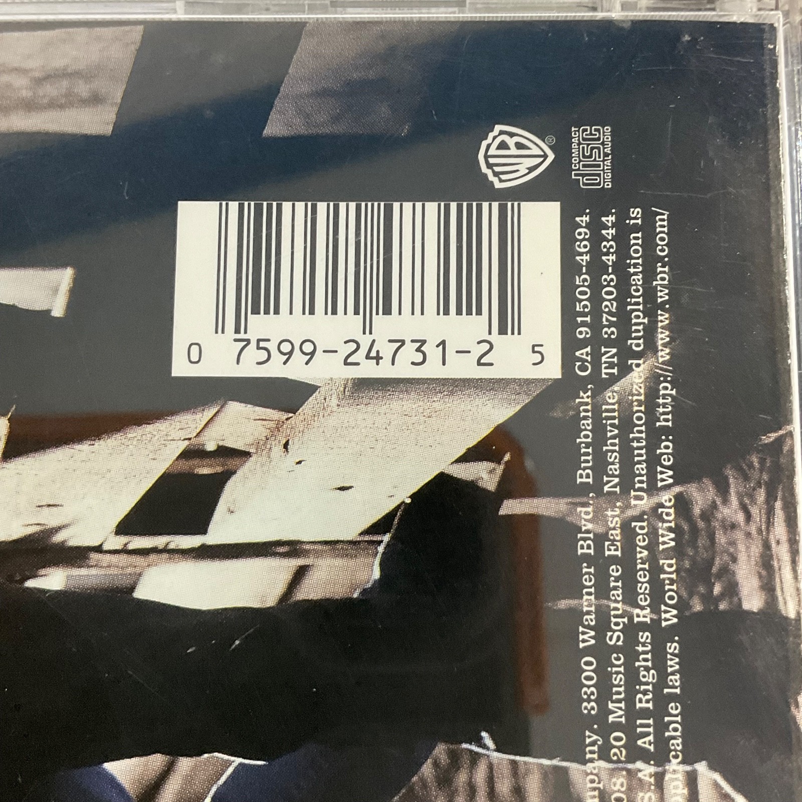 Blake Shelton Self-Titled CD 2001 Country Warner Bros Original Album - Image 12