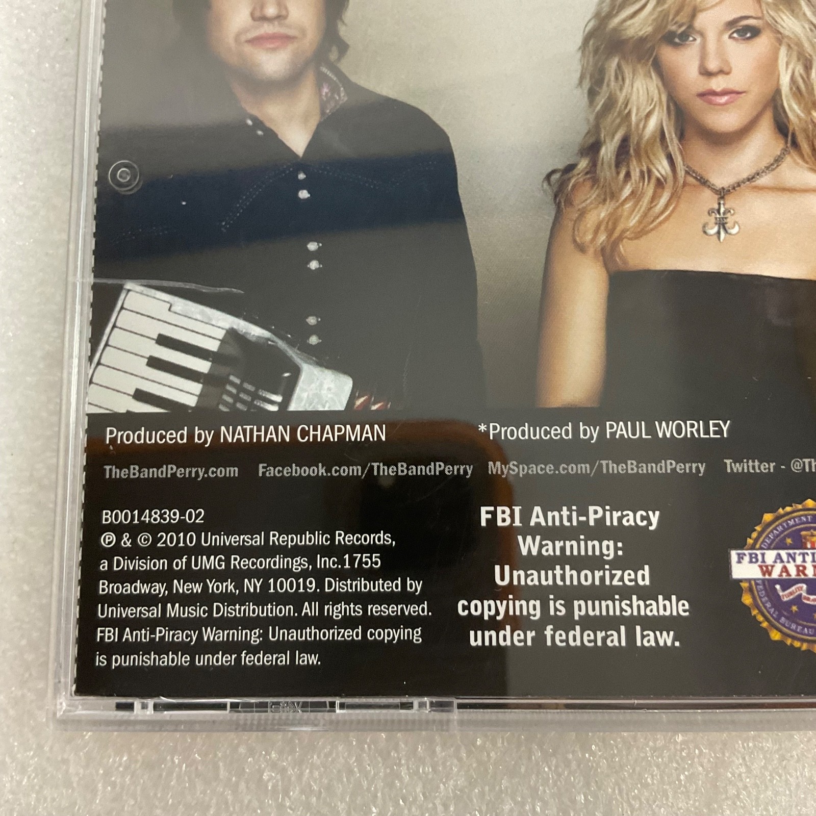 The Band Perry Self-Titled CD 2010 Republic Nashville Country Album - Image 12