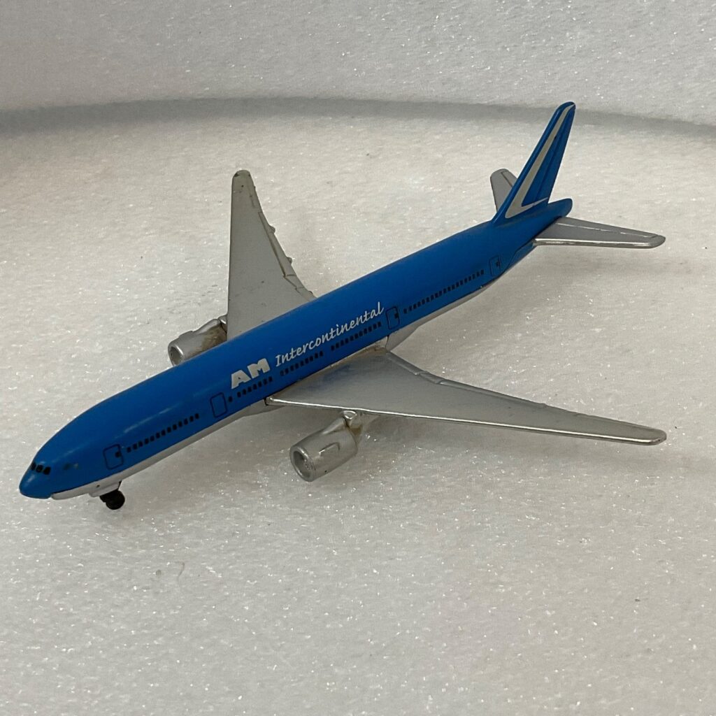 Maisto Boeing 777-200 Diecast AM Intercontinental Plane 5in Model Toy - Image 1