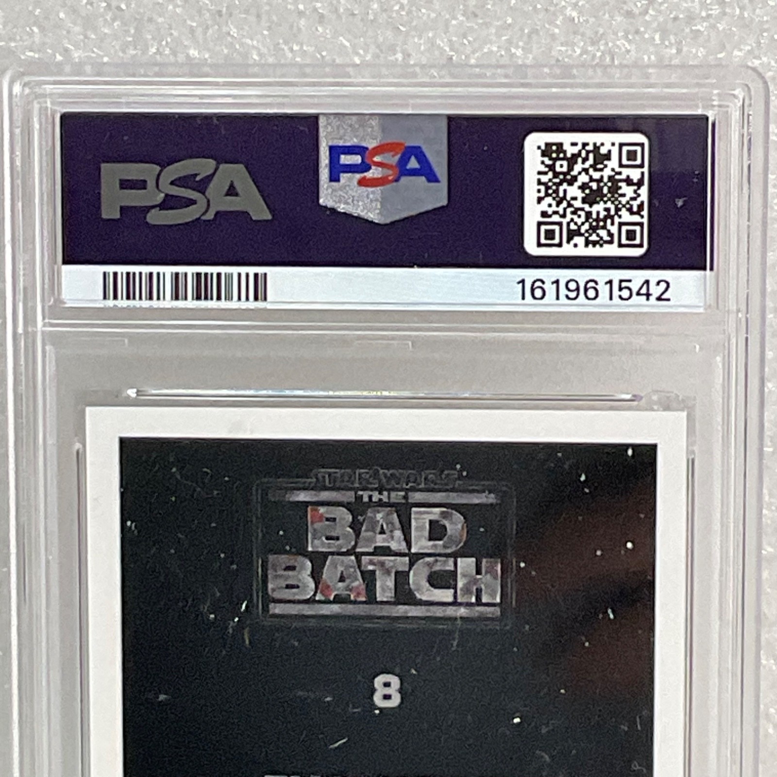 Star Wars 2021 Topps Bad Batch Clone Captain Grey #8 PSA 9 CERT#161961542 - Image 8