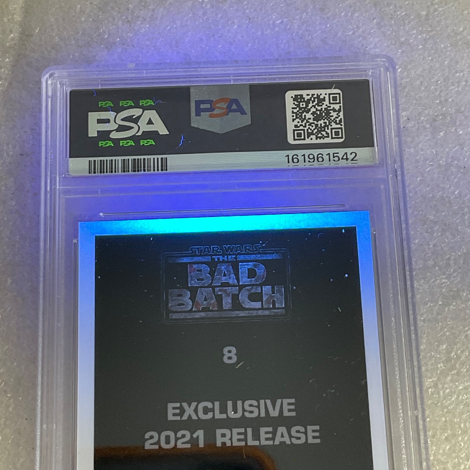Star Wars 2021 Topps Bad Batch Clone Captain Grey #8 PSA 9 CERT#161961542 - Image 19