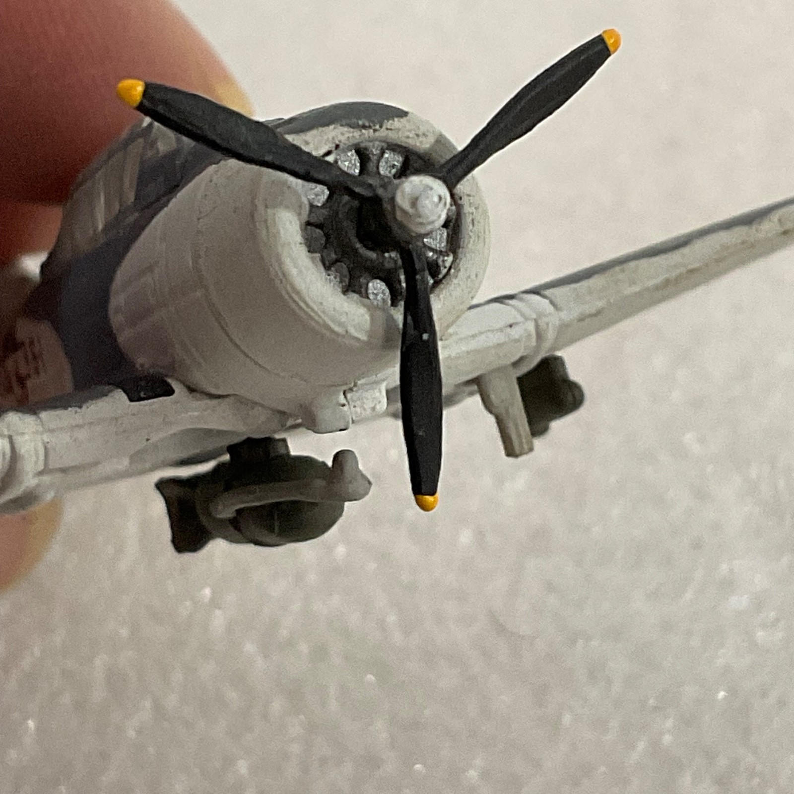2007 20th Century Toys WWII Dive Bomber Model 3.5in Wingspan Plastic - Image 5