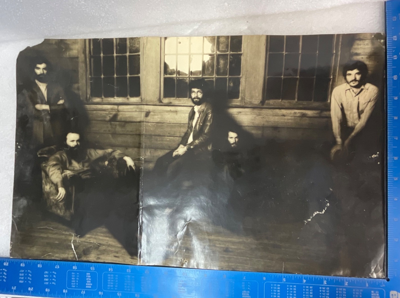 The Band Stage Fright SW-425 Capitol Norman Seeff Photo Poster 20 in - Image 12