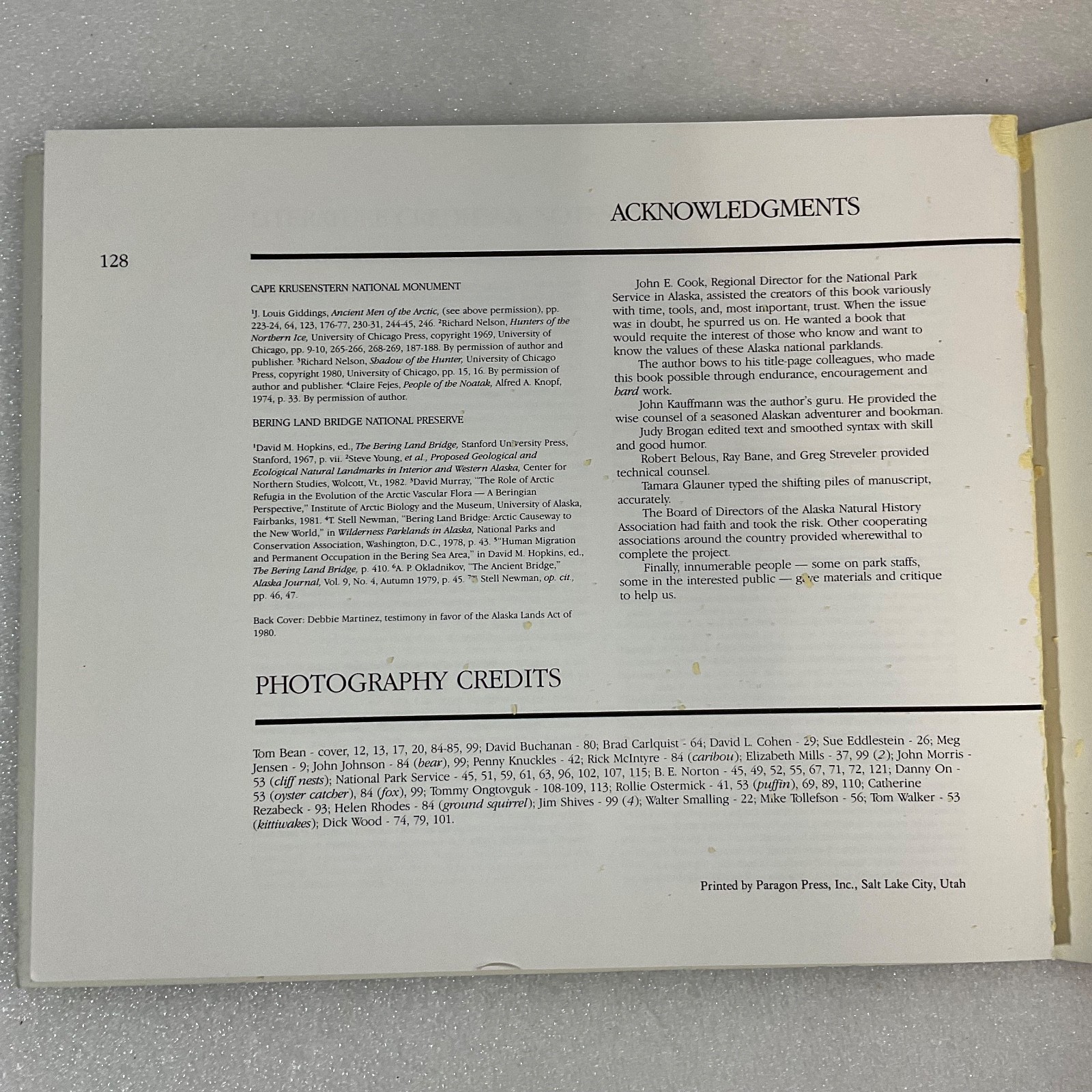 Alaska National Parklands This Last Treasure 1982 Softback William E Brown - Image 13
