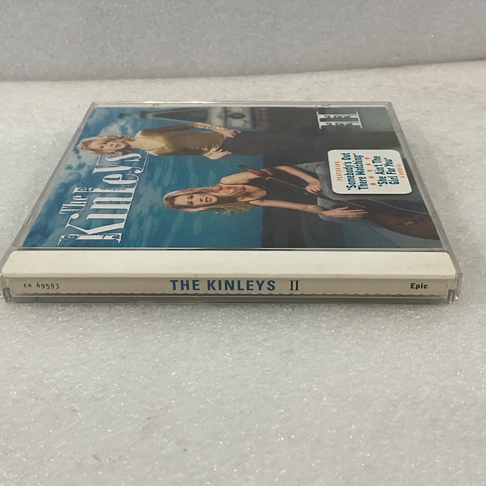 The Kinleys II CD 2000 Epic Country Album Somebody’s Out There Watching - Image 3