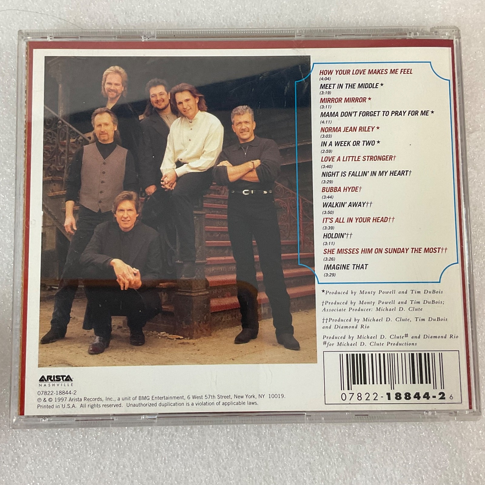 Diamond Rio Greatest Hits CD Country Album Arista Nashville 1997 - Image 2