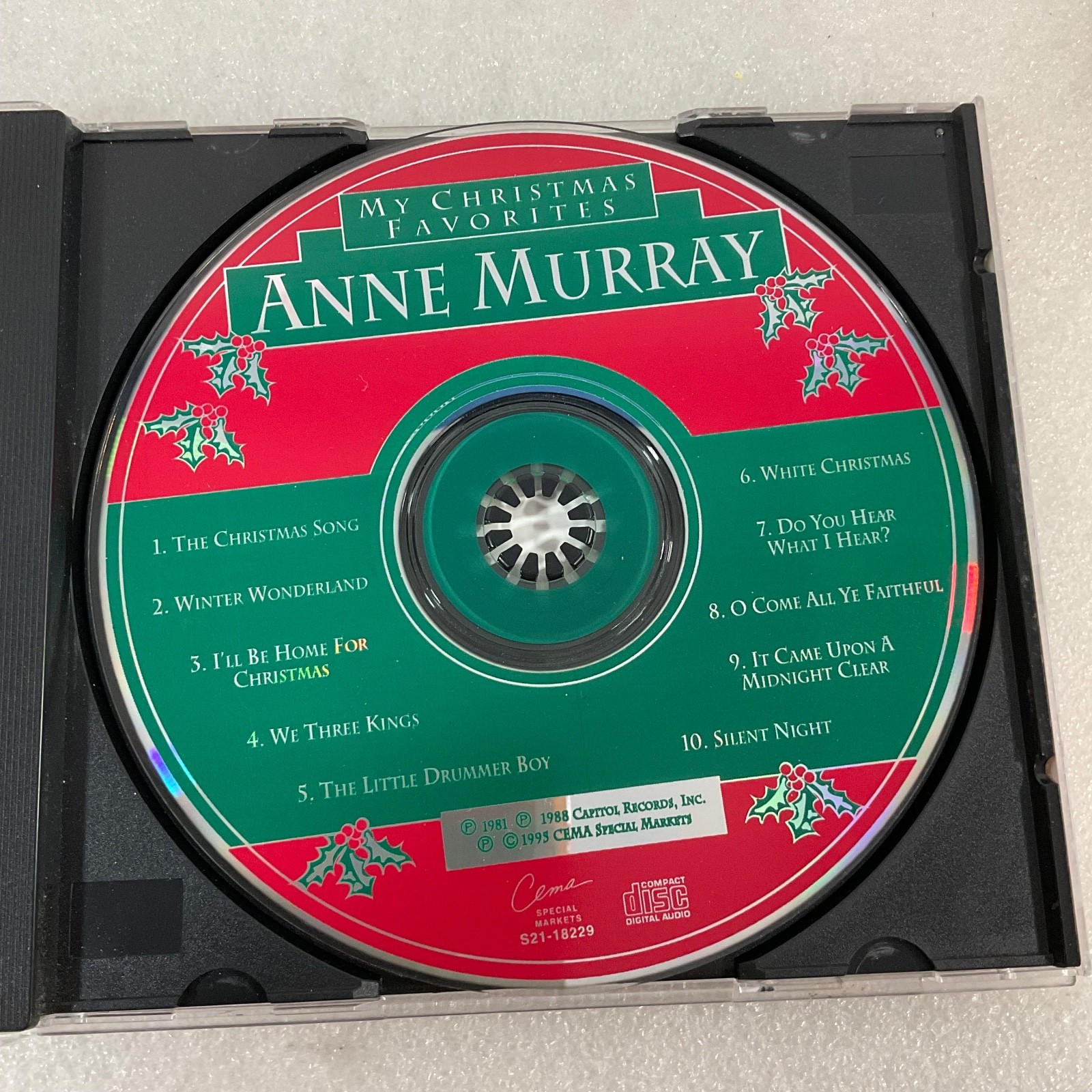 Anne Murray My Christmas Favorites CD Holiday Classics CEMA Capitol - Image 14