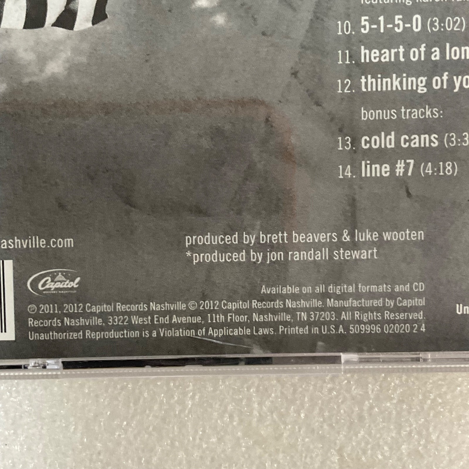 Dierks Bentley Home CD 2012 Country Album Bonus Tracks Capitol EMI - Image 12