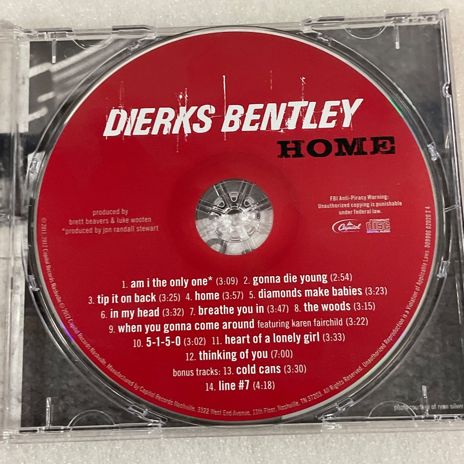 Dierks Bentley Home CD 2012 Country Album Bonus Tracks Capitol EMI - Image 14