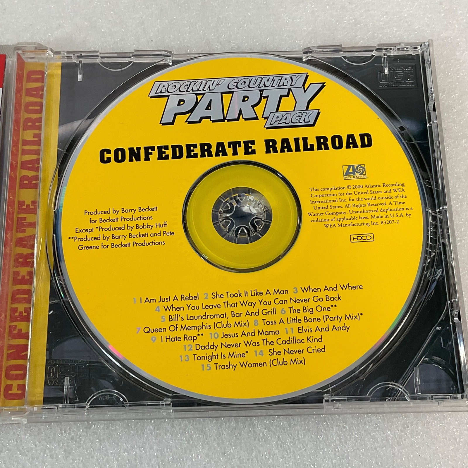 Confederate Railroad Rockin’ Country Party Pack CD Atlantic 2000 Compilation - Image 13