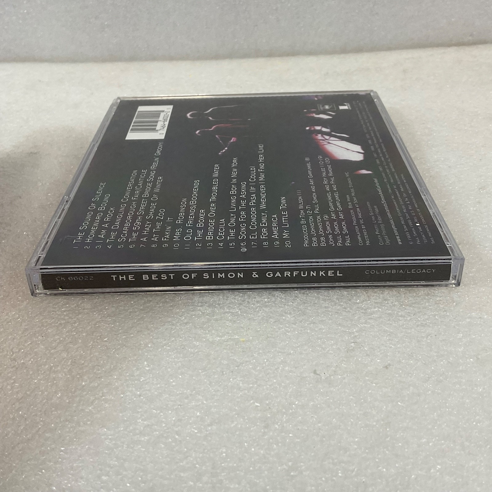 Simon & Garfunkel The Best Of CD 1999 Columbia Legacy 20 Track Compilation - Image 8