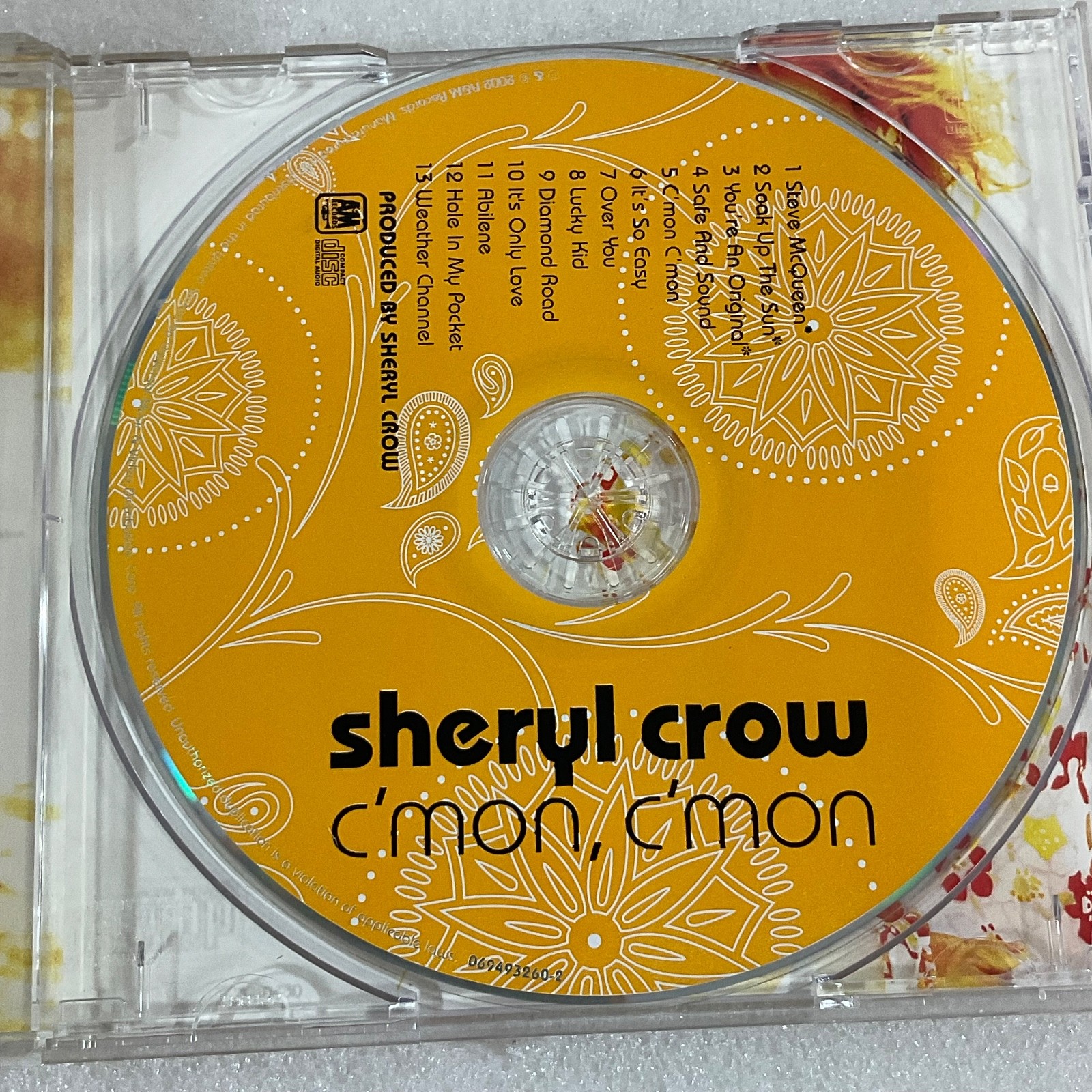 Sheryl Crow C’mon C’mon CD 2002 A&M Records Original Album - Image 13