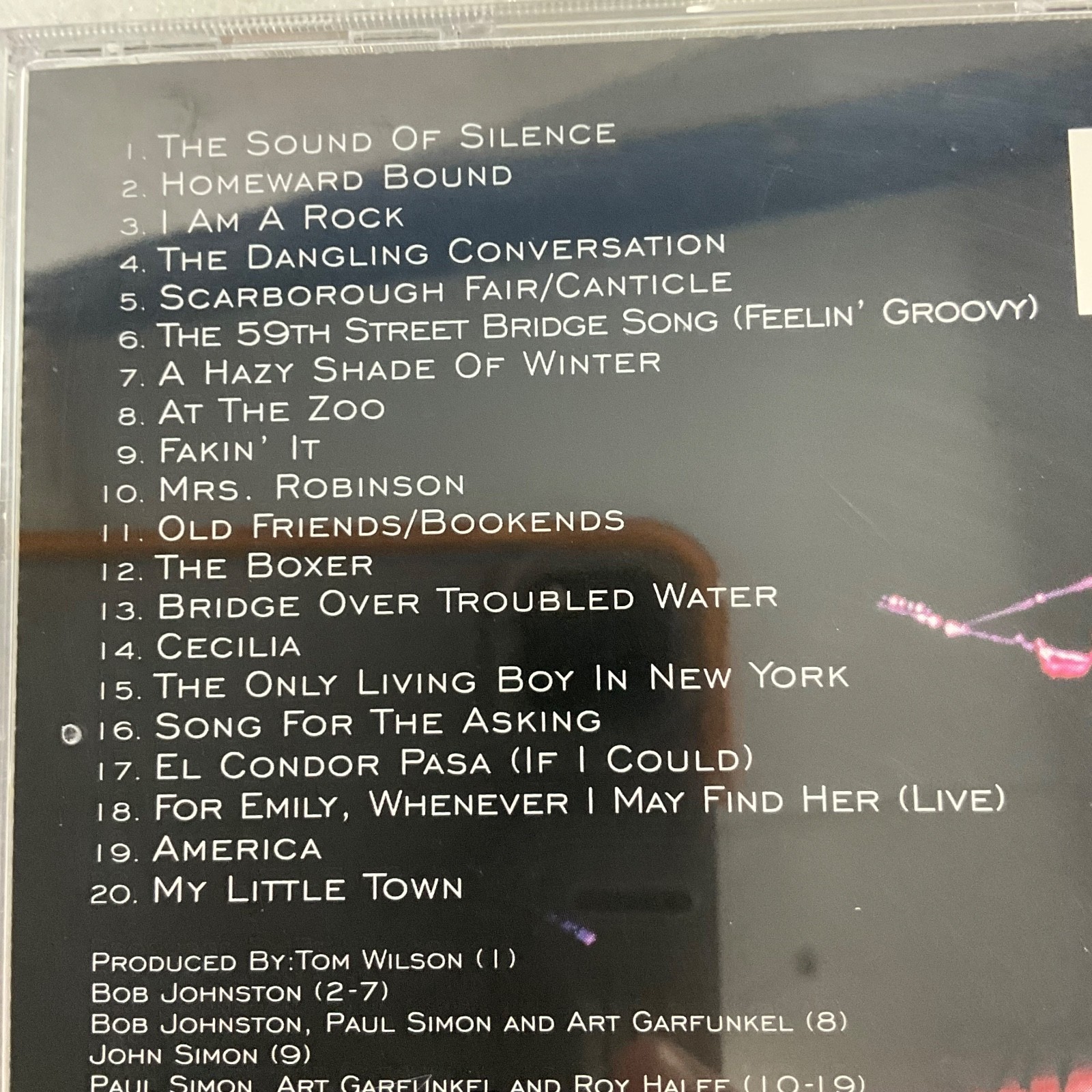 Simon & Garfunkel The Best Of CD 1999 Columbia Legacy 20 Track Compilation - Image 11