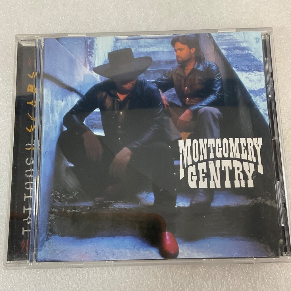 Montgomery Gentry Tattoos & Scars CD 1999 Columbia Country Rock - Image 1