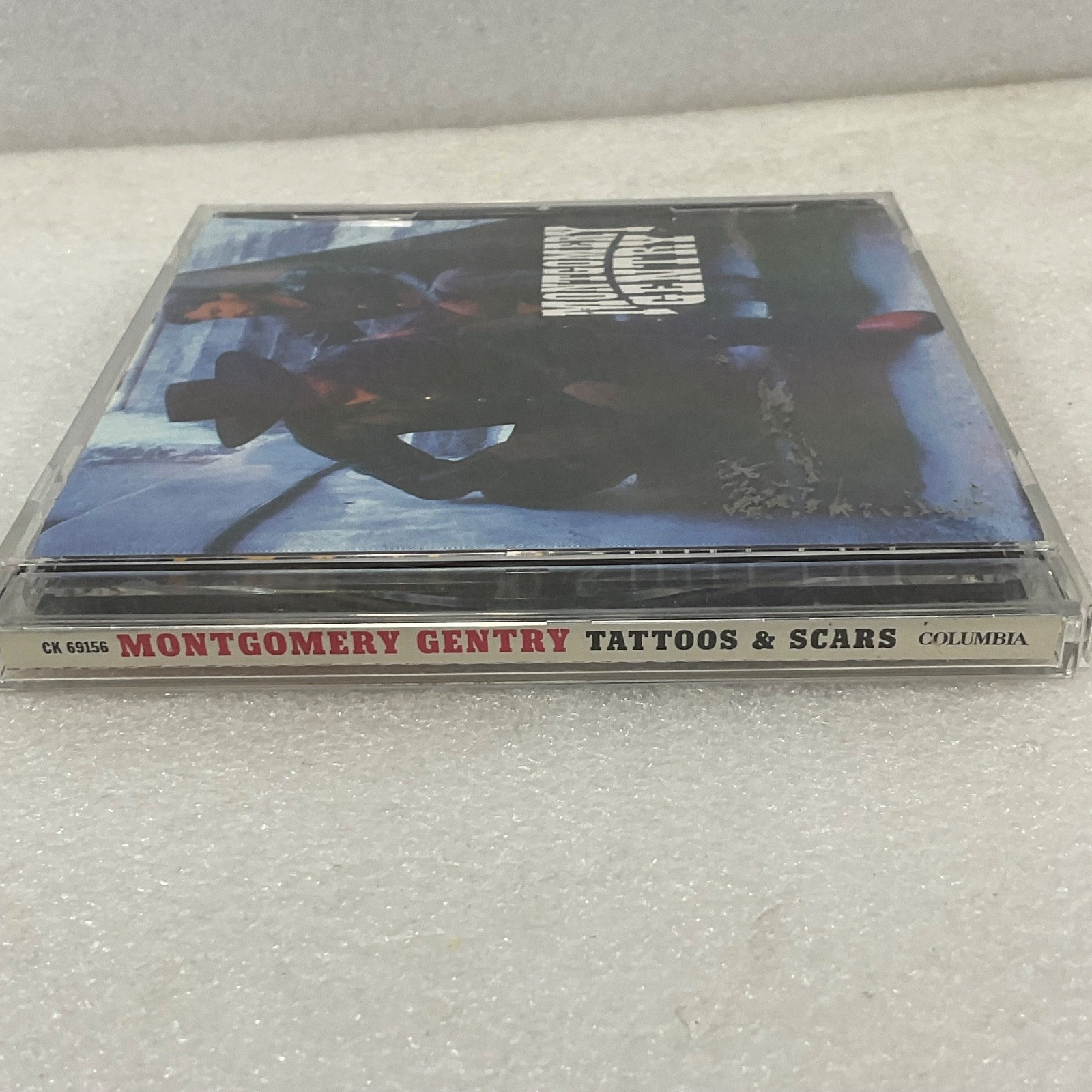 Montgomery Gentry Tattoos & Scars CD 1999 Columbia Country Rock - Image 3