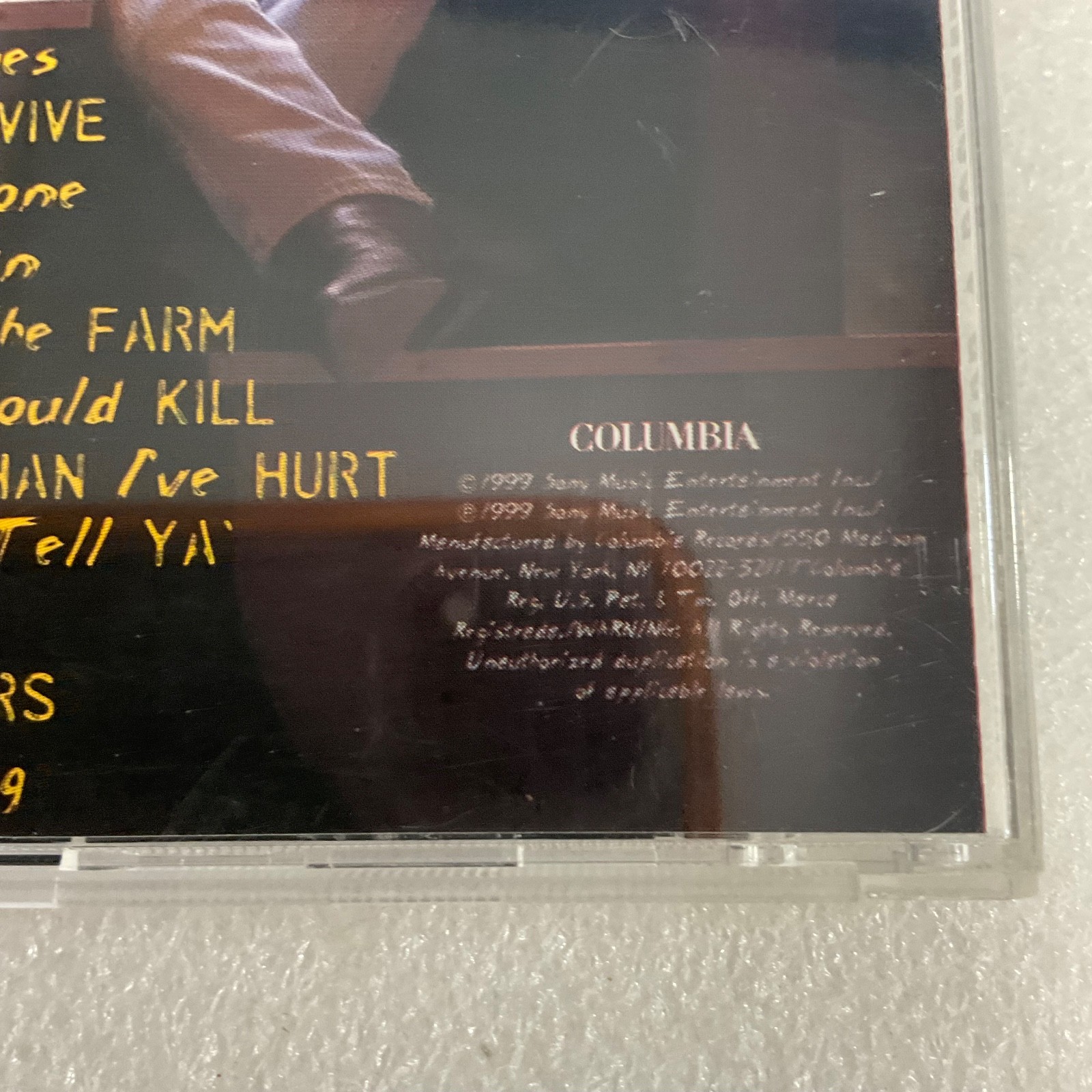 Montgomery Gentry Tattoos & Scars CD 1999 Columbia Country Rock - Image 12