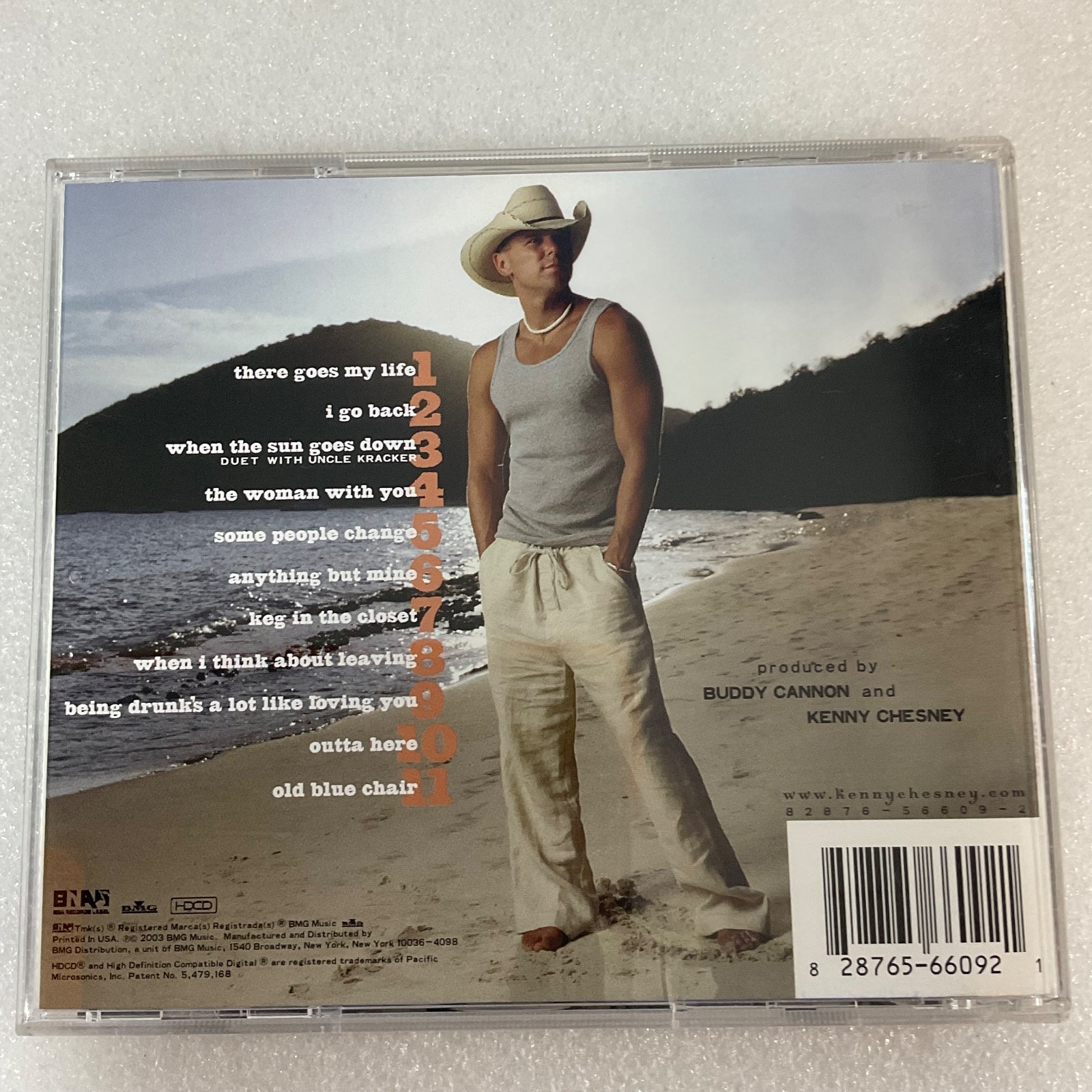 Kenny Chesney When the Sun Goes Down CD 2004 BNA Country Album - Image 2