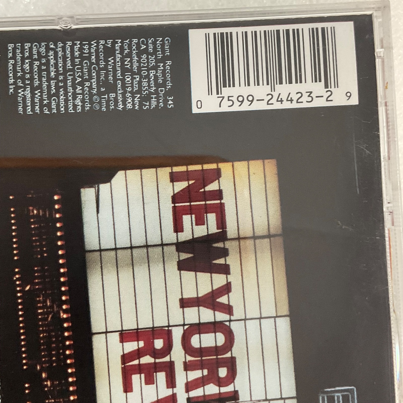 The New York Rock & Soul Revue Live at the Beacon CD 1991 Giant Records - Image 10