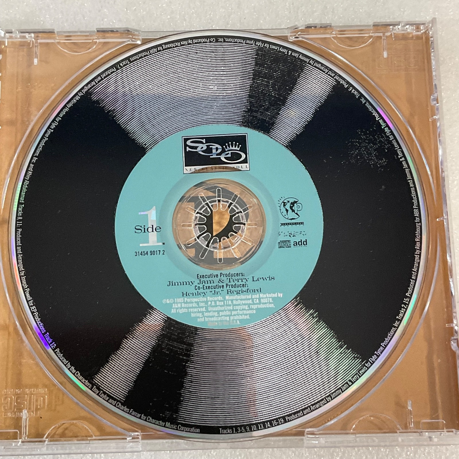 Solo New Classic Soul CD 1995 Perspective Records R&B Hip Hop - Image 14