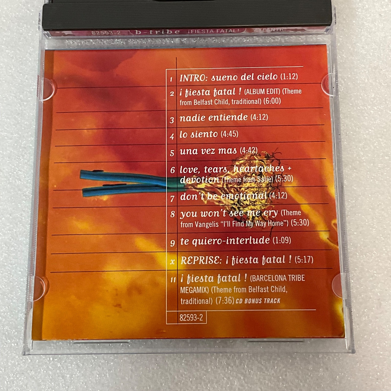 B-Tribe ¡Fiesta Fatal! CD Barcelona Tribe Of Soulsters 1993 Atlantic Bonus Track - Image 12