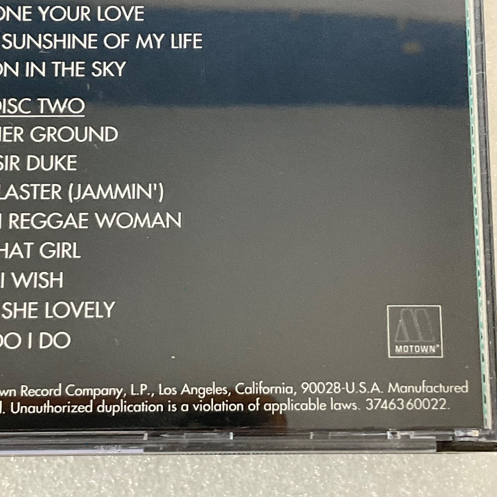 Stevie Wonder Original Musiquarium I 2 CD Set Motown Greatest Hits - Image 10