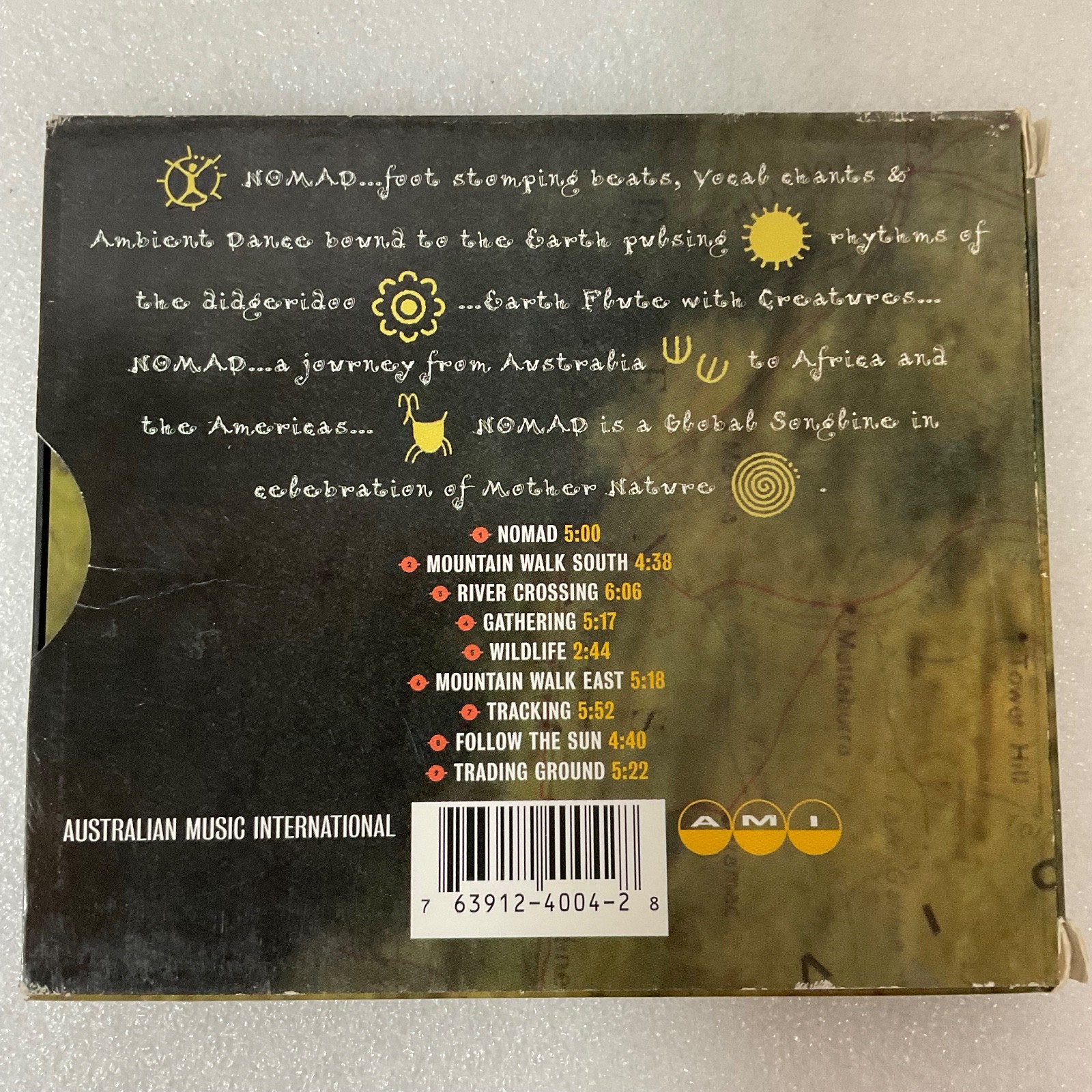 Nomad Australian Music International World Ambient Tribal CD AMI 4004-2 - Image 2