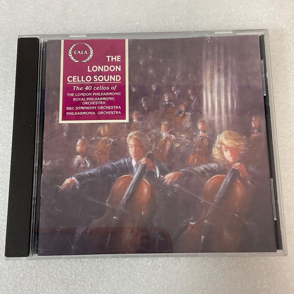 The London Cello Sound CD Cala 1993 Saint-Saëns Rachmaninov Bernstein - Image 1