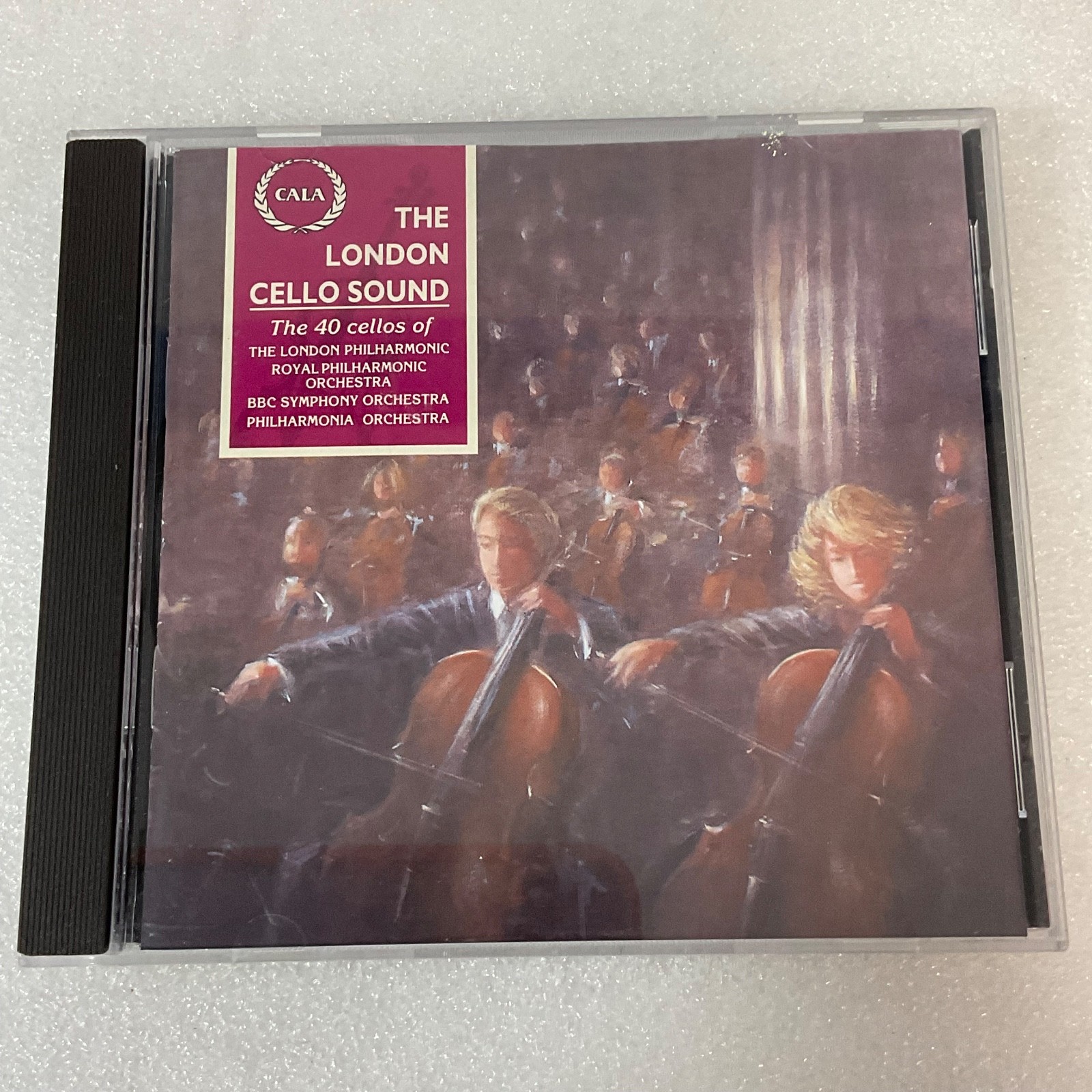 The London Cello Sound CD Cala 1993 Saint-Saëns Rachmaninov Bernstein - Image 1