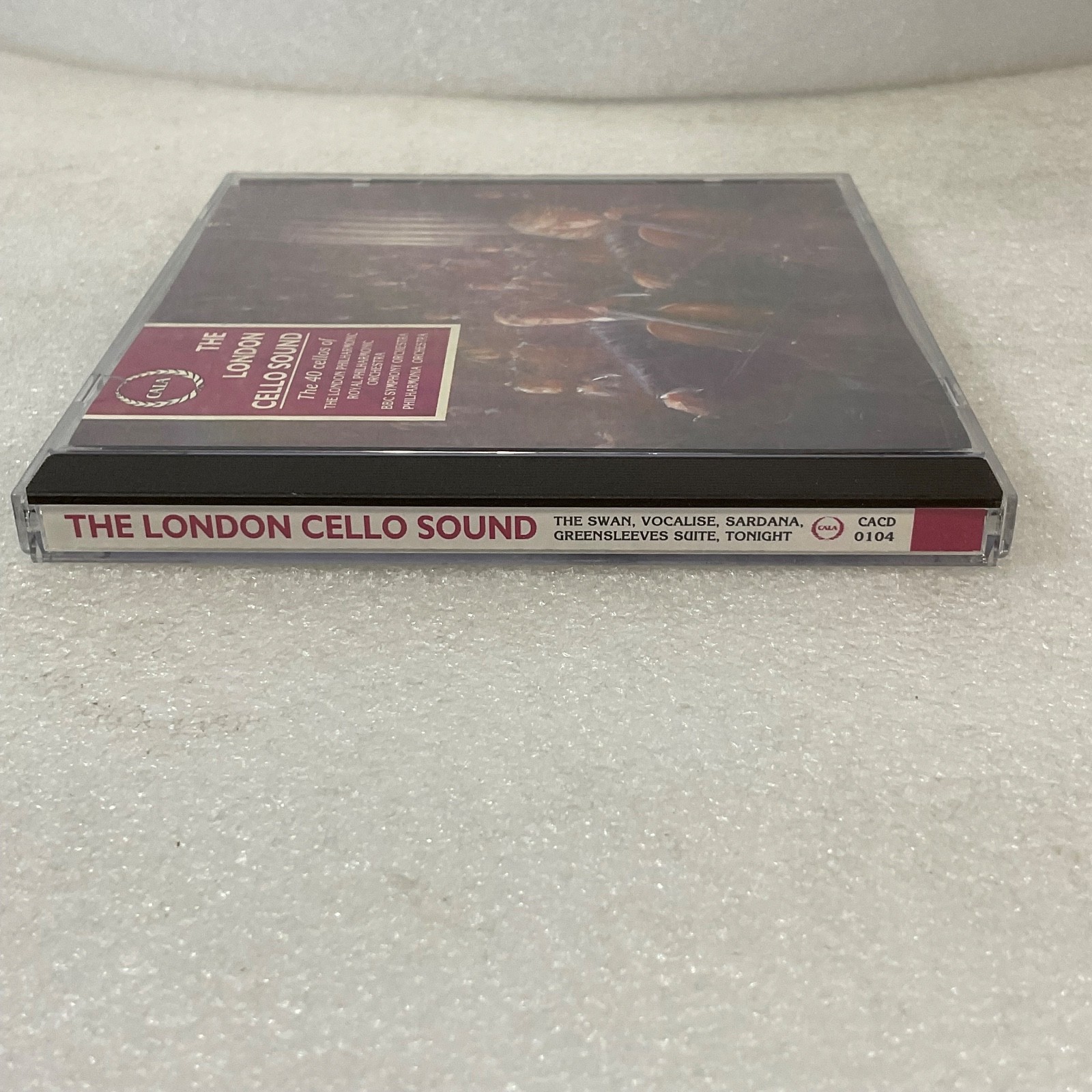 The London Cello Sound CD Cala 1993 Saint-Saëns Rachmaninov Bernstein - Image 3