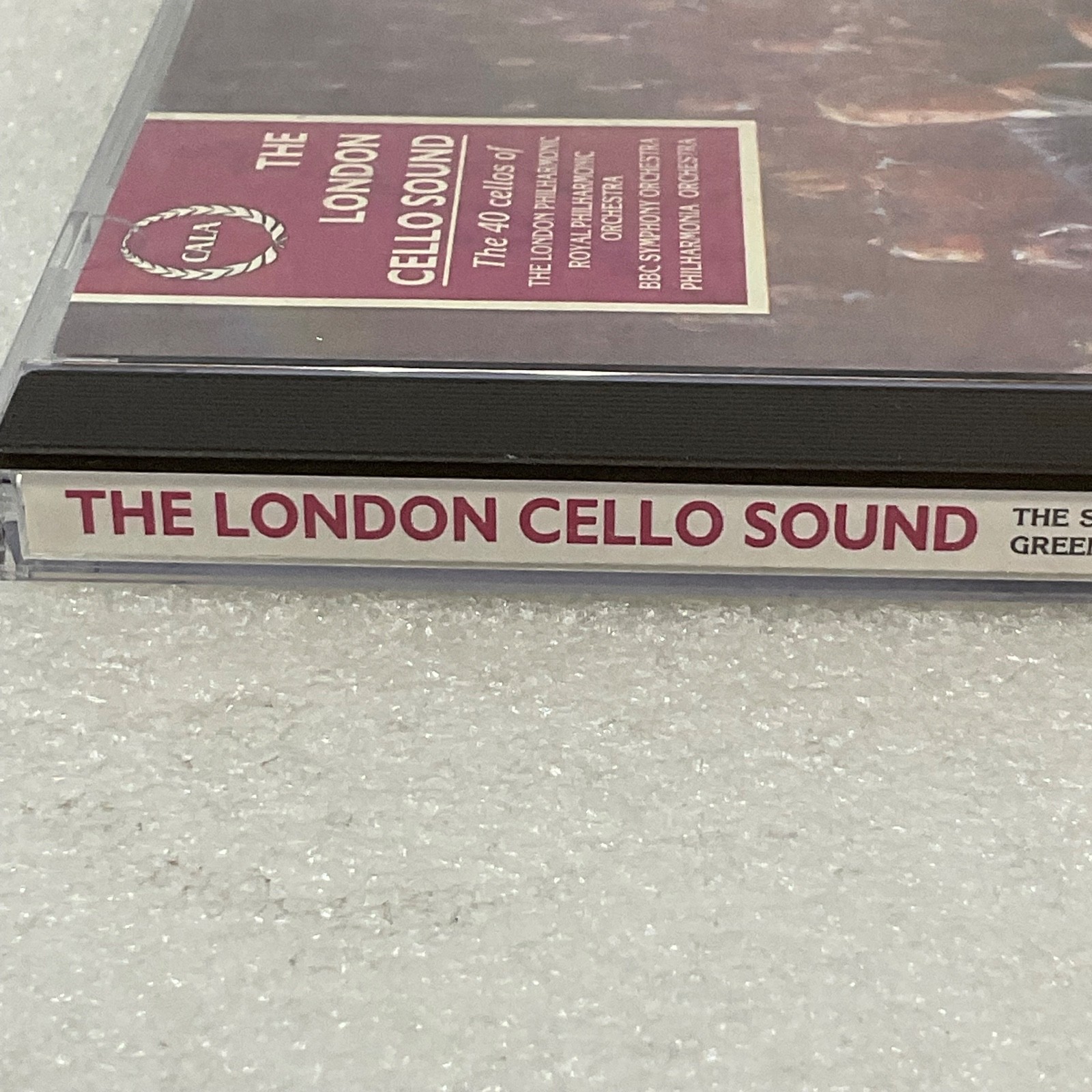 The London Cello Sound CD Cala 1993 Saint-Saëns Rachmaninov Bernstein - Image 4