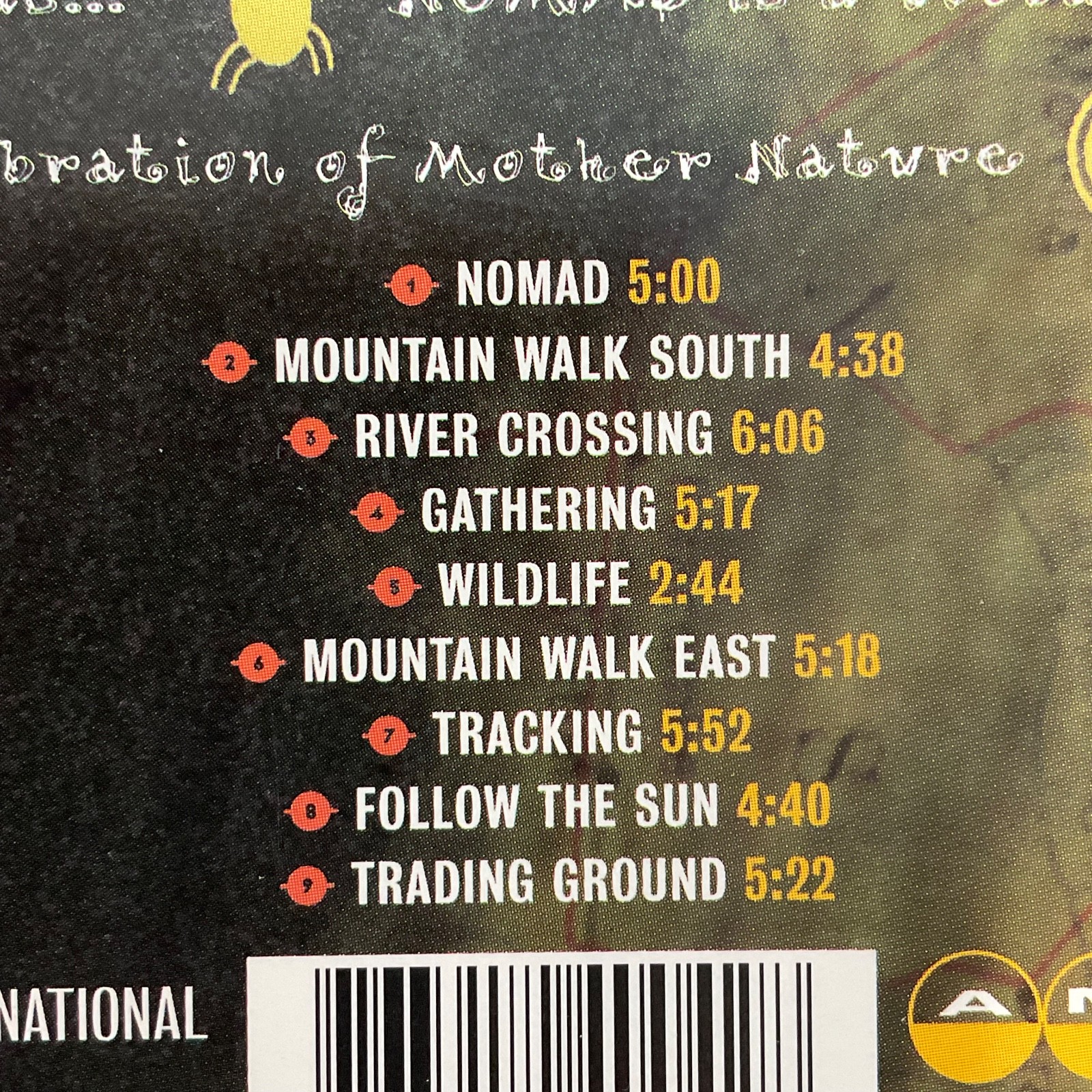 Nomad Australian Music International World Ambient Tribal CD AMI 4004-2 - Image 8