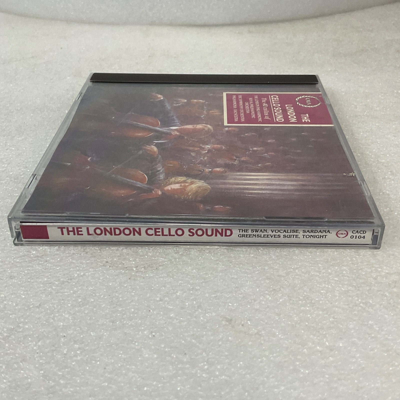 The London Cello Sound CD Cala 1993 Saint-Saëns Rachmaninov Bernstein - Image 7