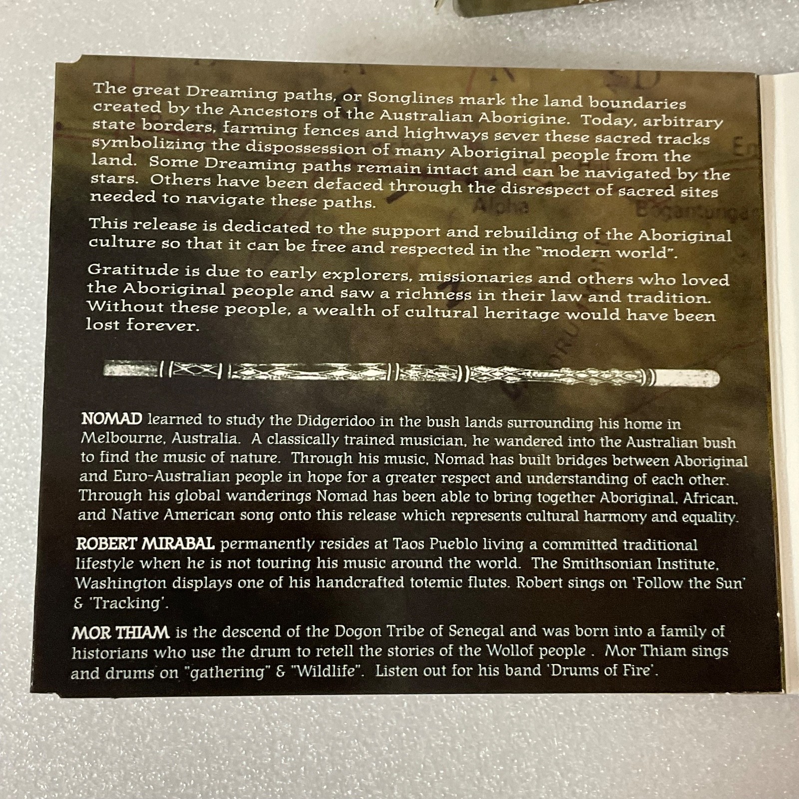 Nomad Australian Music International World Ambient Tribal CD AMI 4004-2 - Image 12