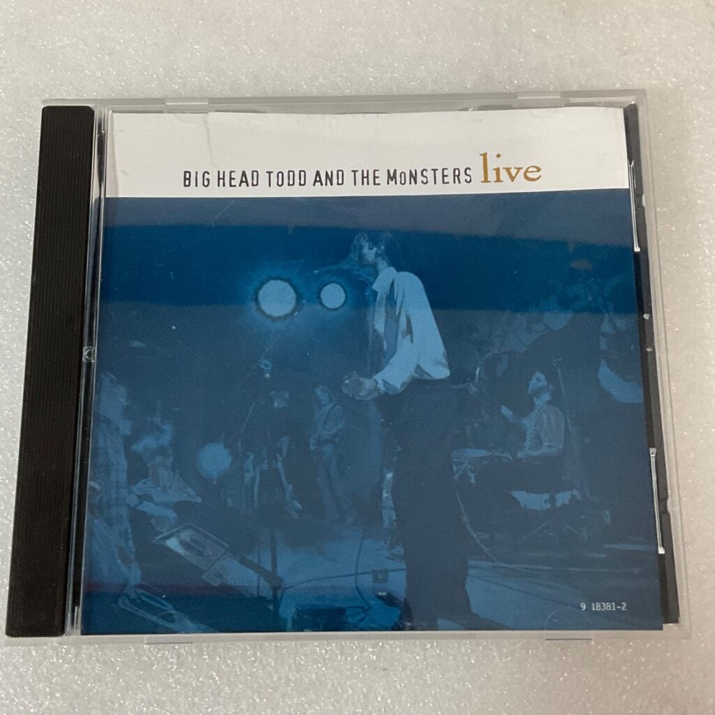 Big Head Todd and the Monsters Live CD 1993 Giant Records Blues Rock - Image 1