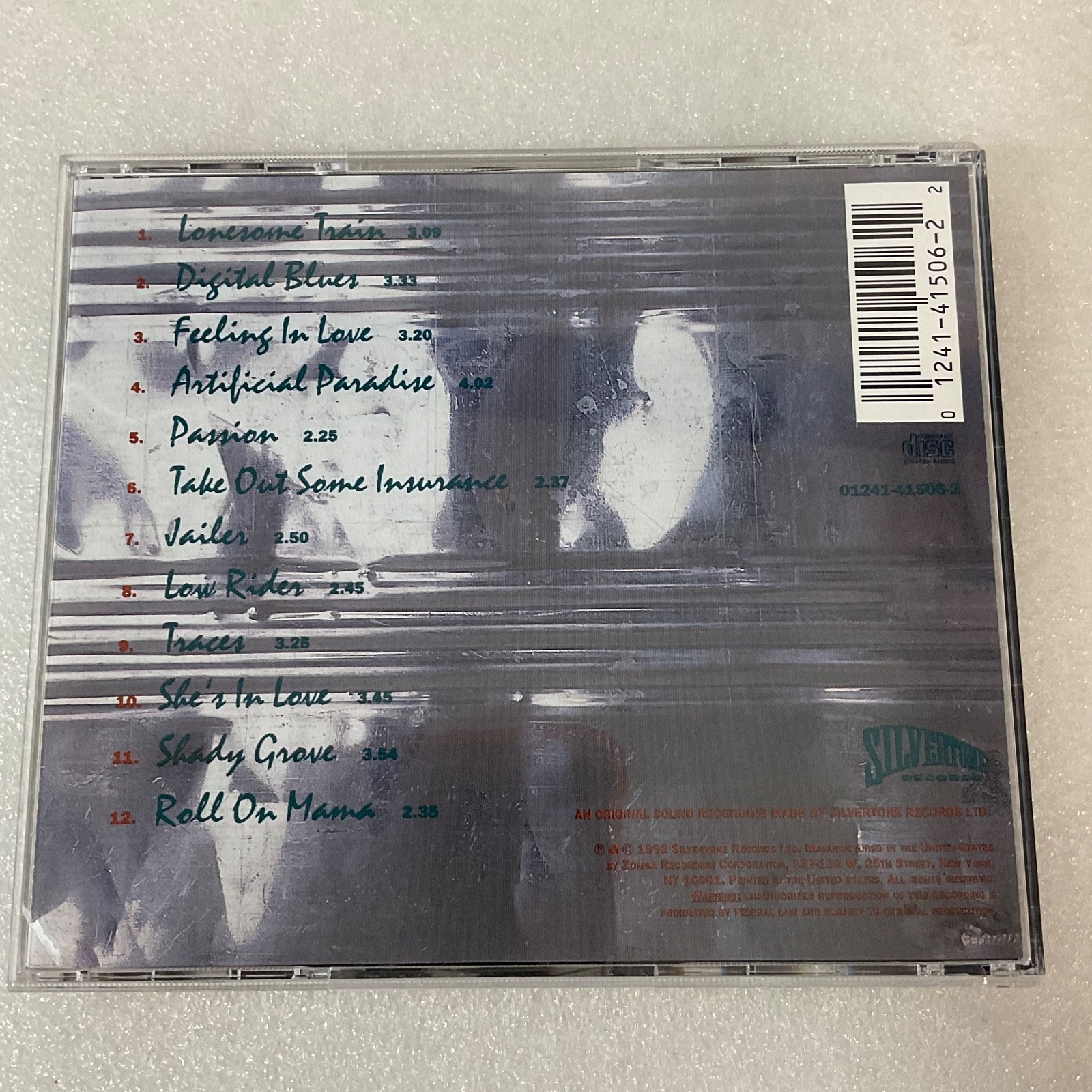 J.J. Cale – Number 10 CD Silverline Records Blues Rock - Image 2